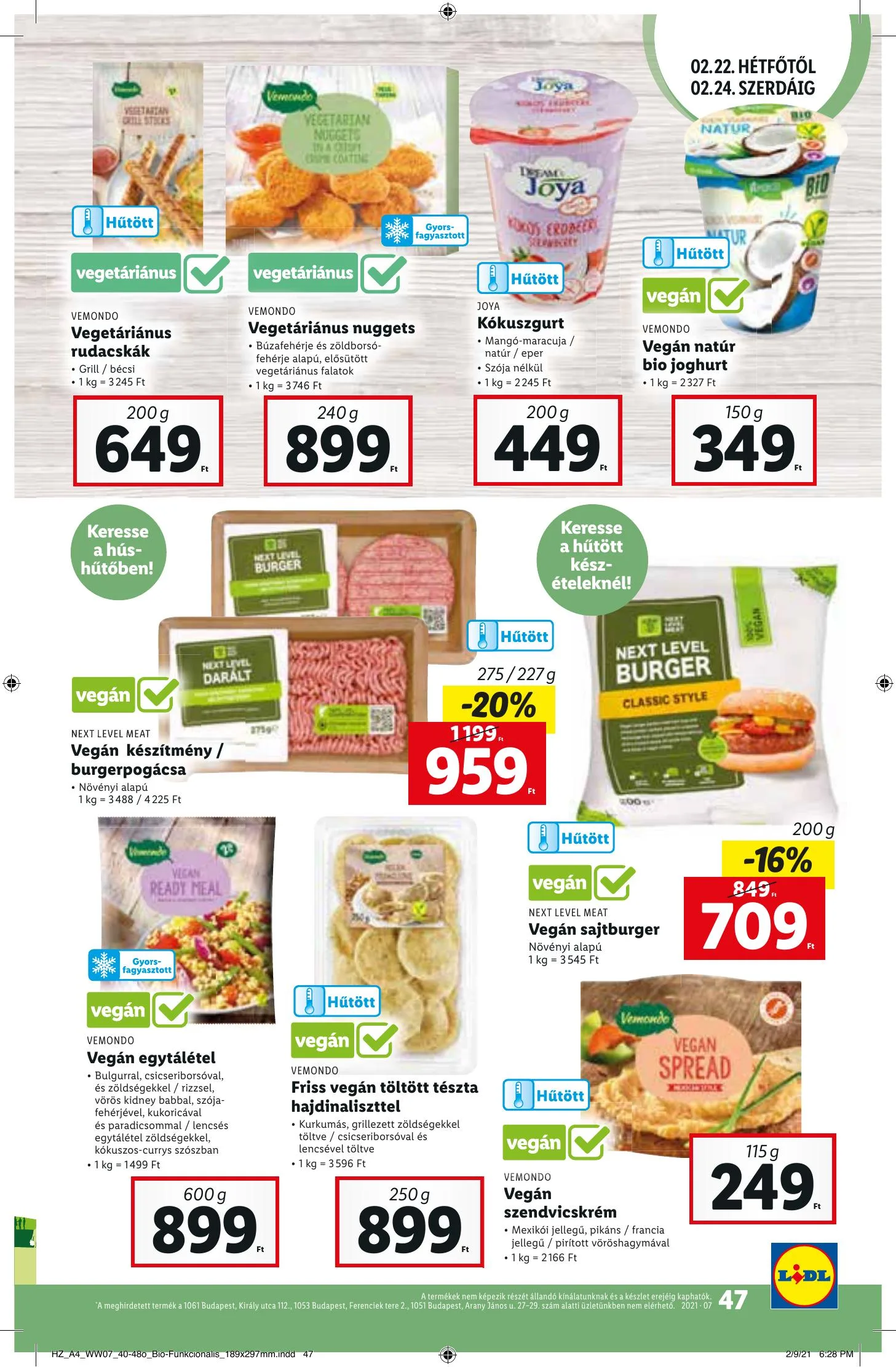 Lidl akciós újság 02.18–02.24 – 47. oldal