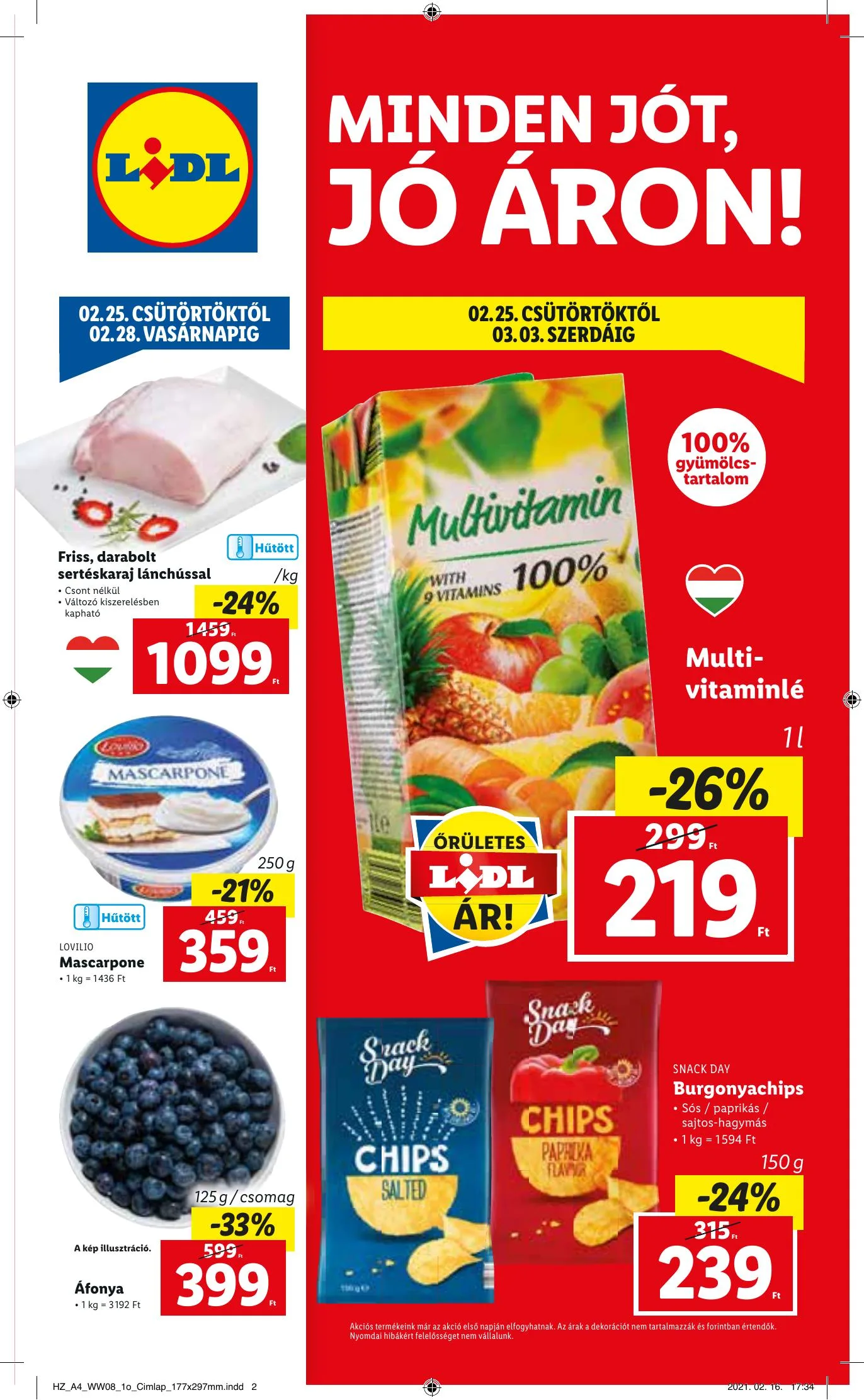 Lidl akciós újság 02.25–03.03