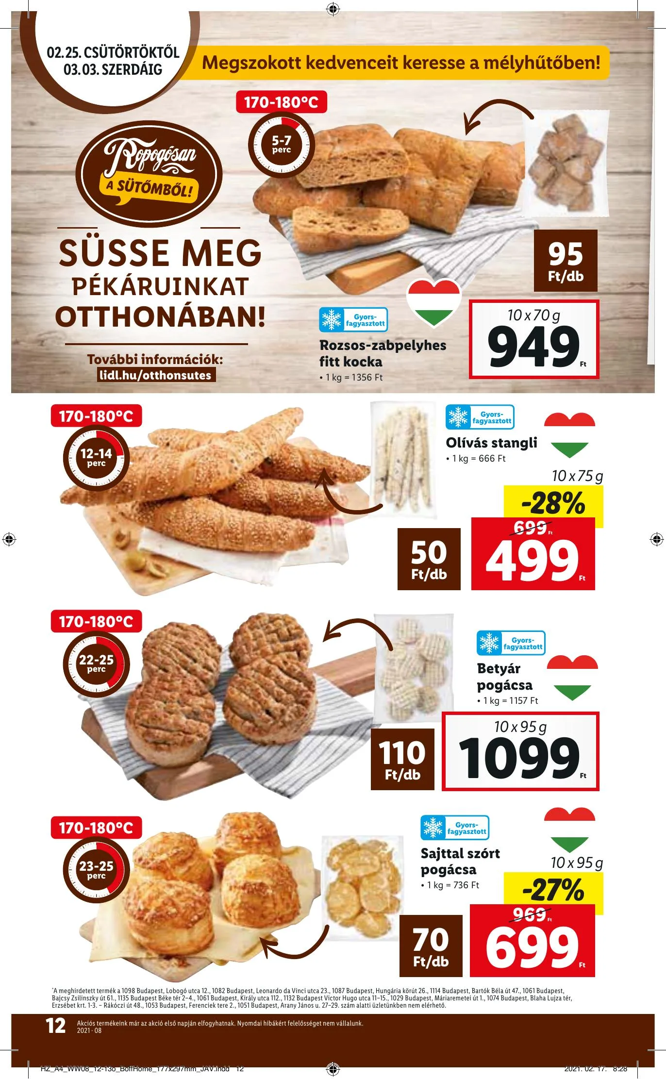 Lidl akciós újság 02.25–03.03 – 12. oldal