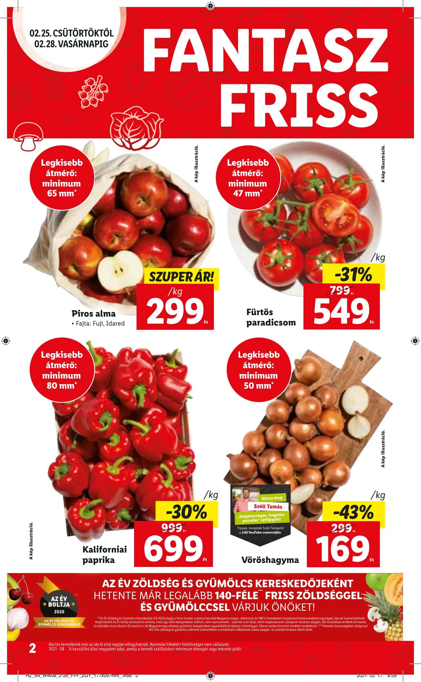 Lidl akciós újság 02.25–03.03 – 2. oldal