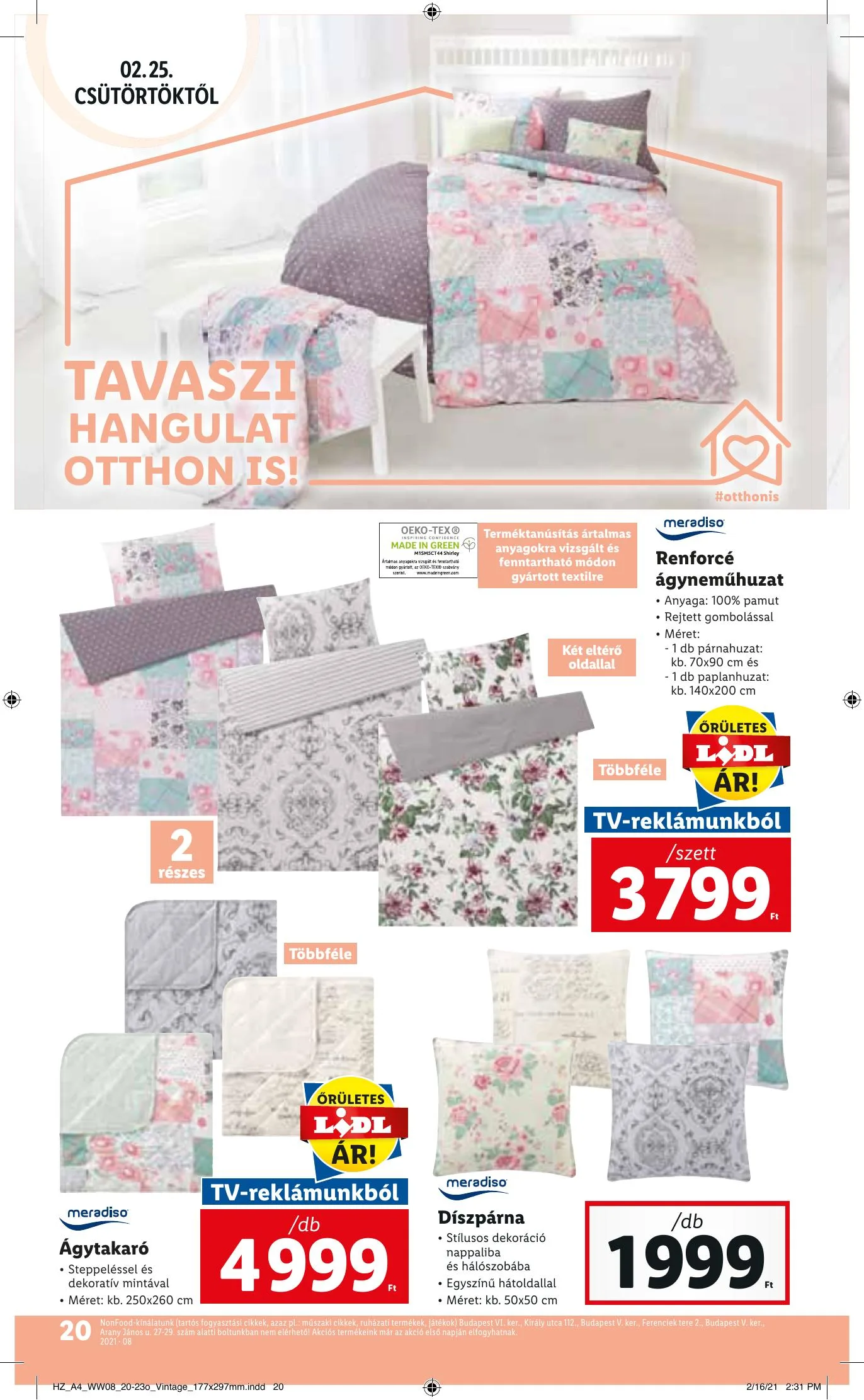 Lidl akciós újság 02.25–03.03 – 20. oldal