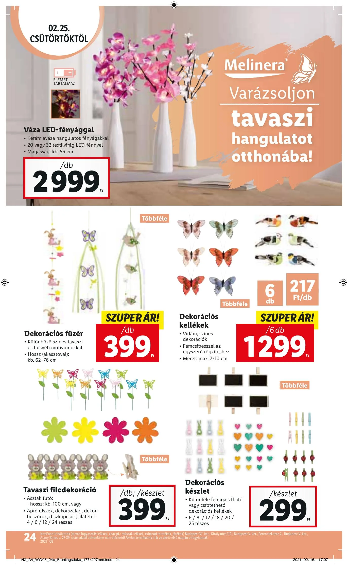 Lidl akciós újság 02.25–03.03 – 24. oldal