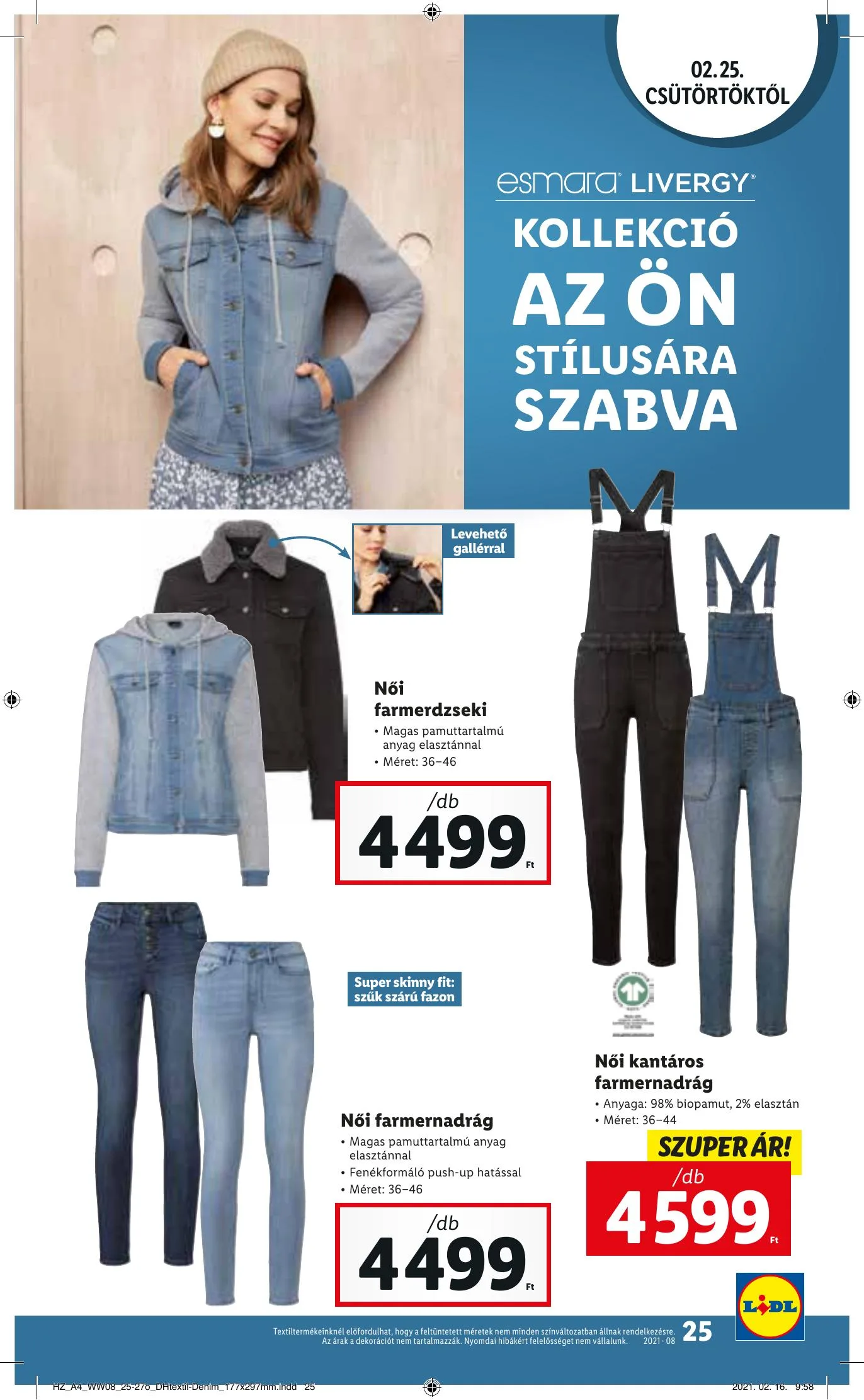 Lidl akciós újság 02.25–03.03 – 25. oldal