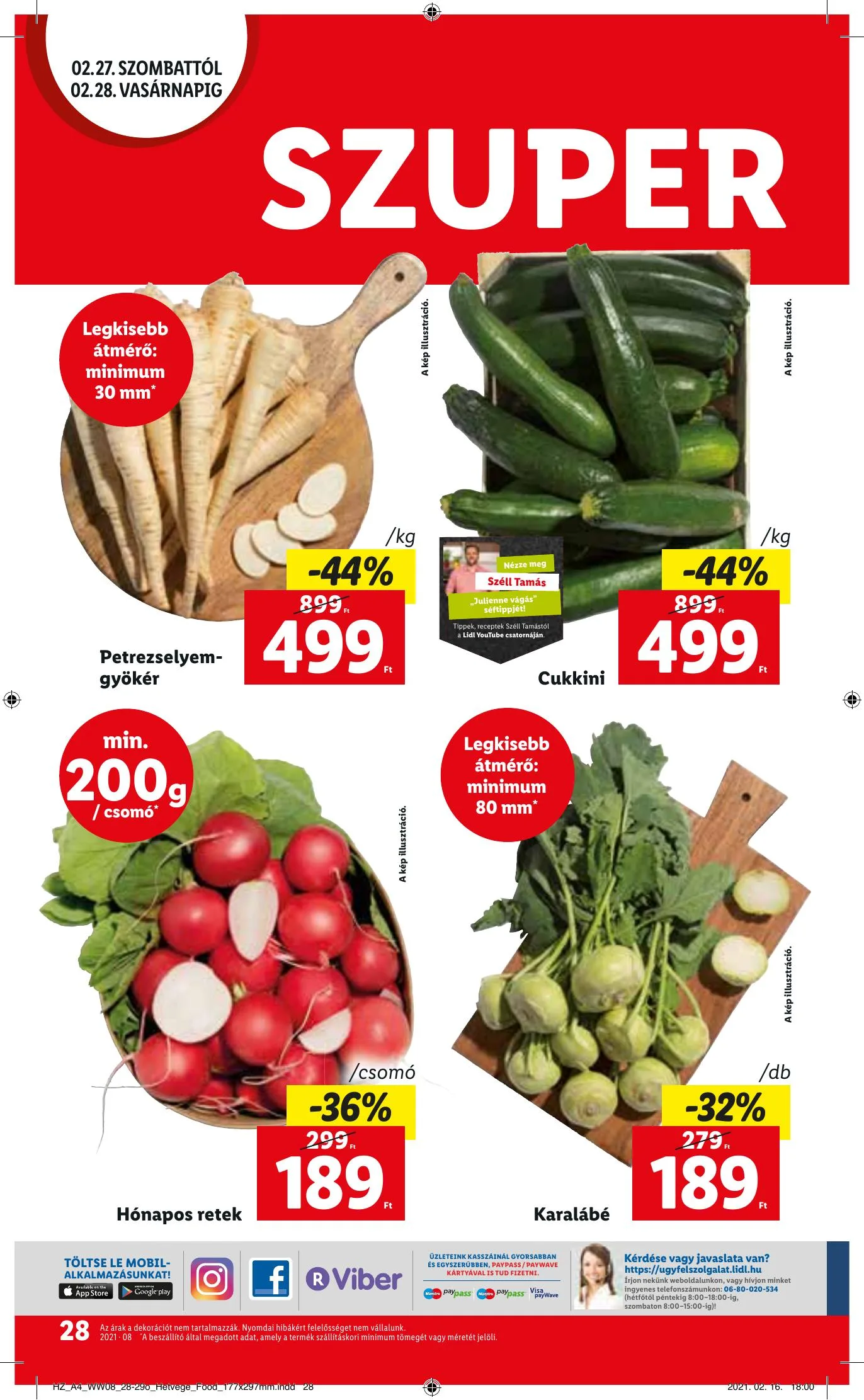 Lidl akciós újság 02.25–03.03 – 28. oldal