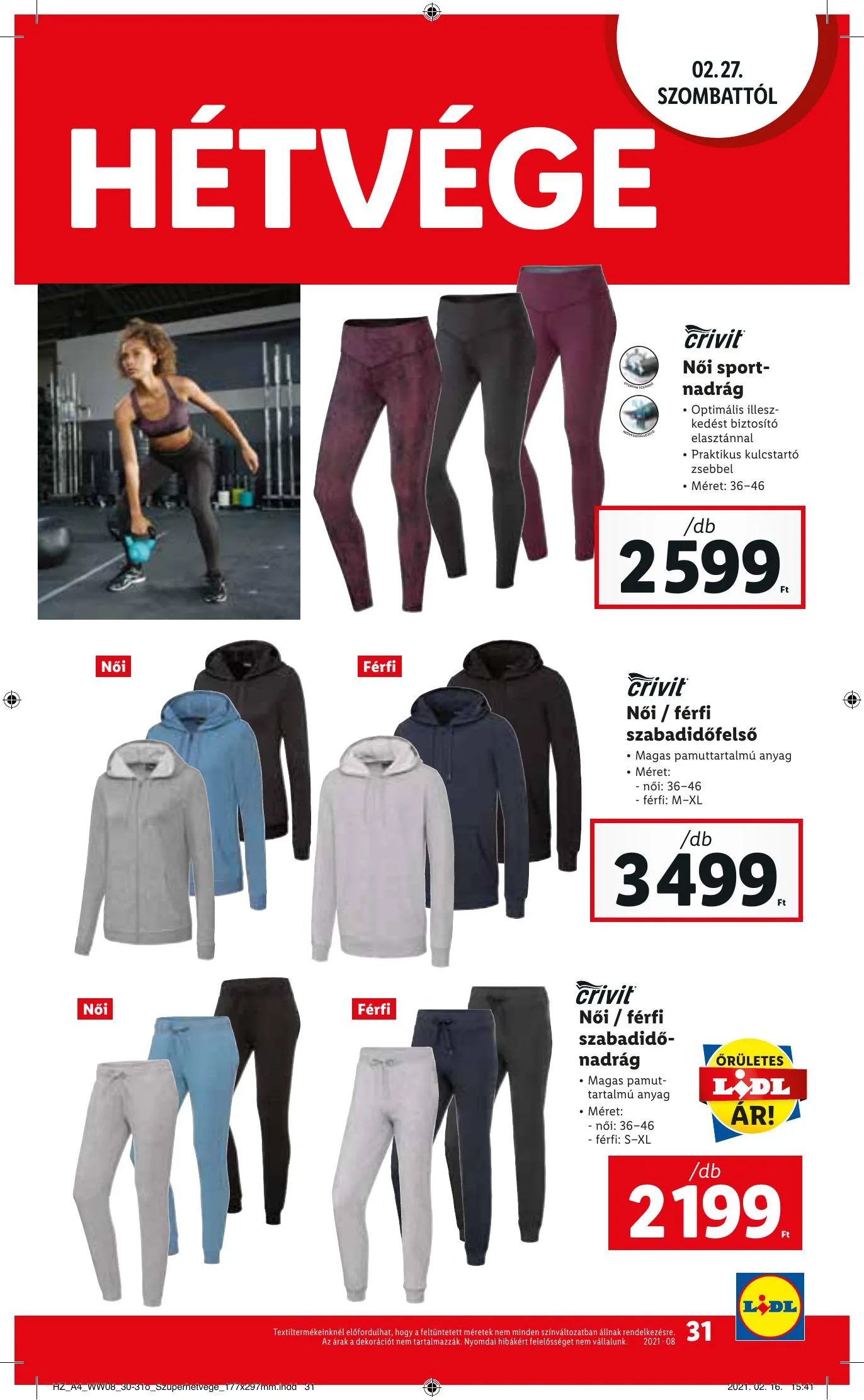 Lidl akciós újság 02.25–03.03 – 31. oldal