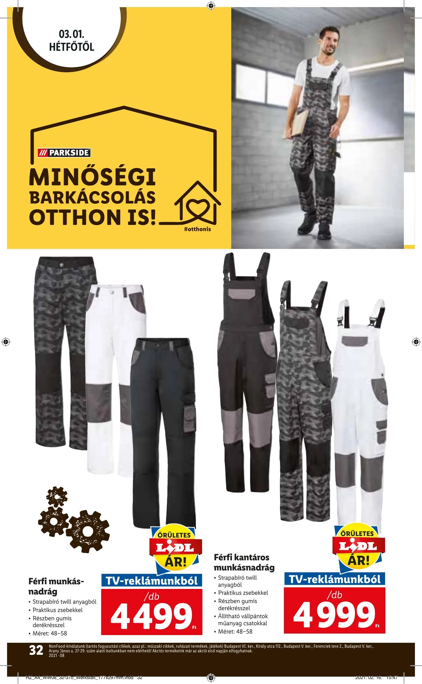 Lidl akciós újság 02.25–03.03 – 32. oldal