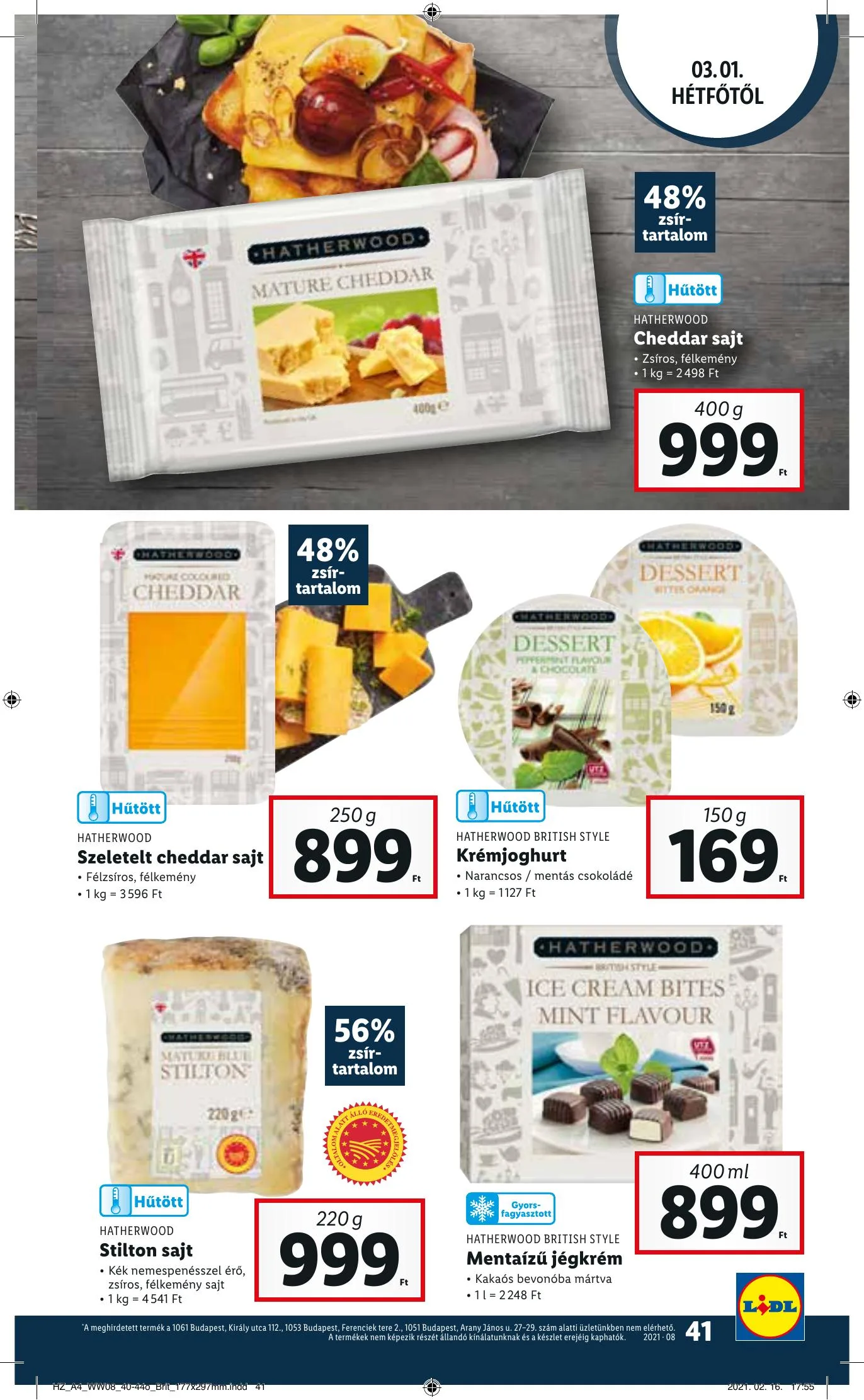 Lidl akciós újság 02.25–03.03 – 41. oldal