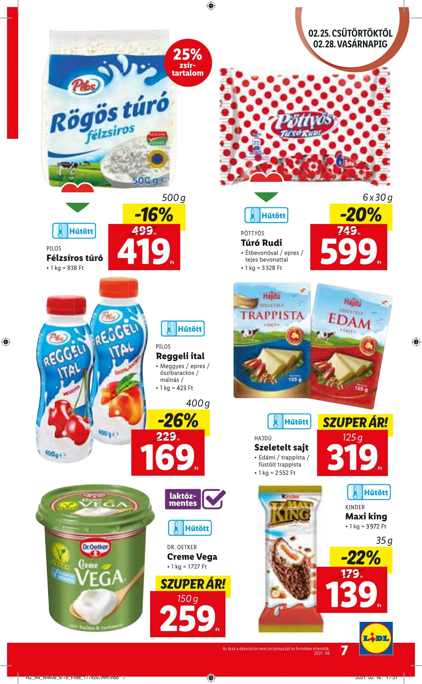 Lidl akciós újság 02.25–03.03 – 7. oldal