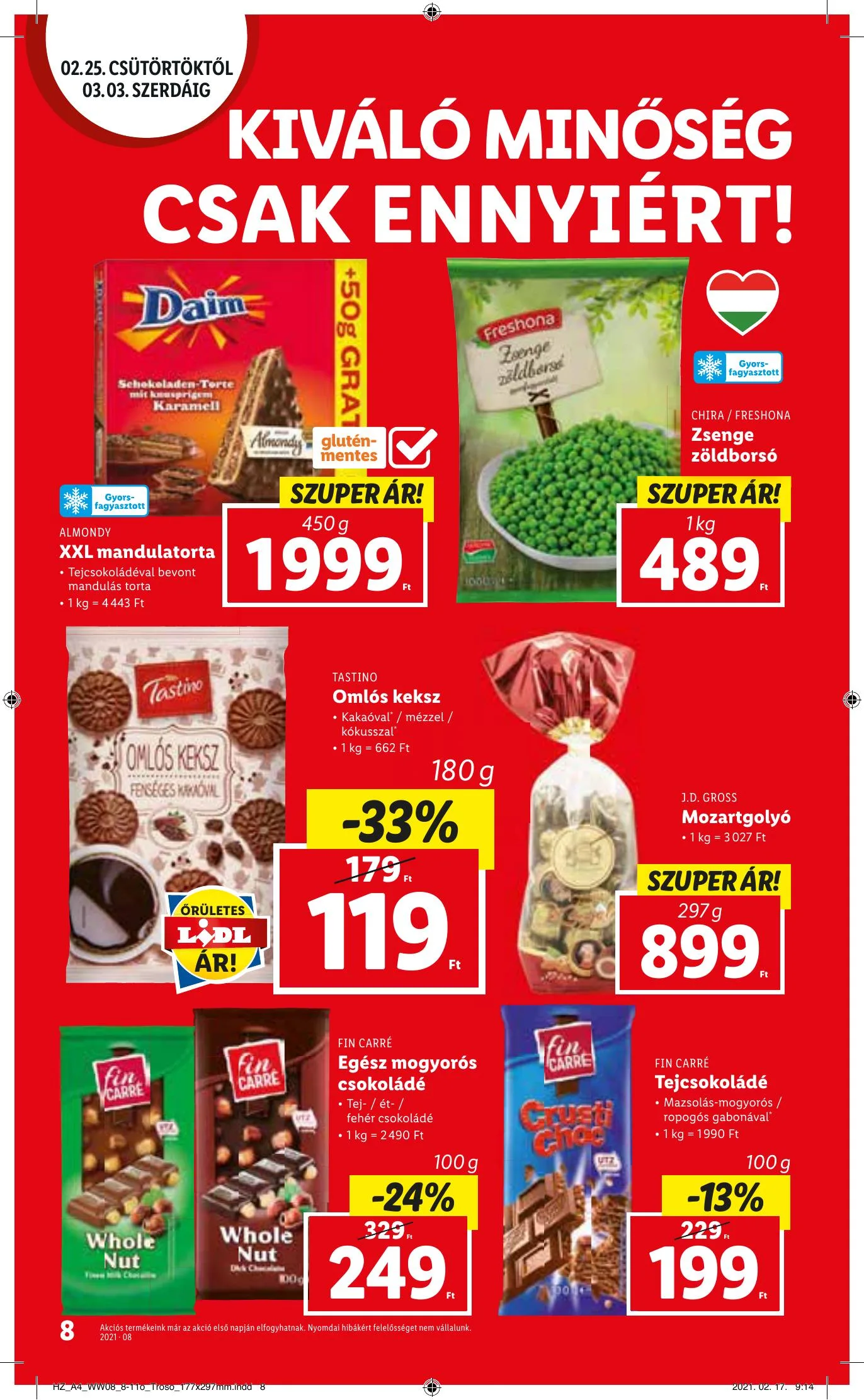 Lidl akciós újság 02.25–03.03 – 8. oldal