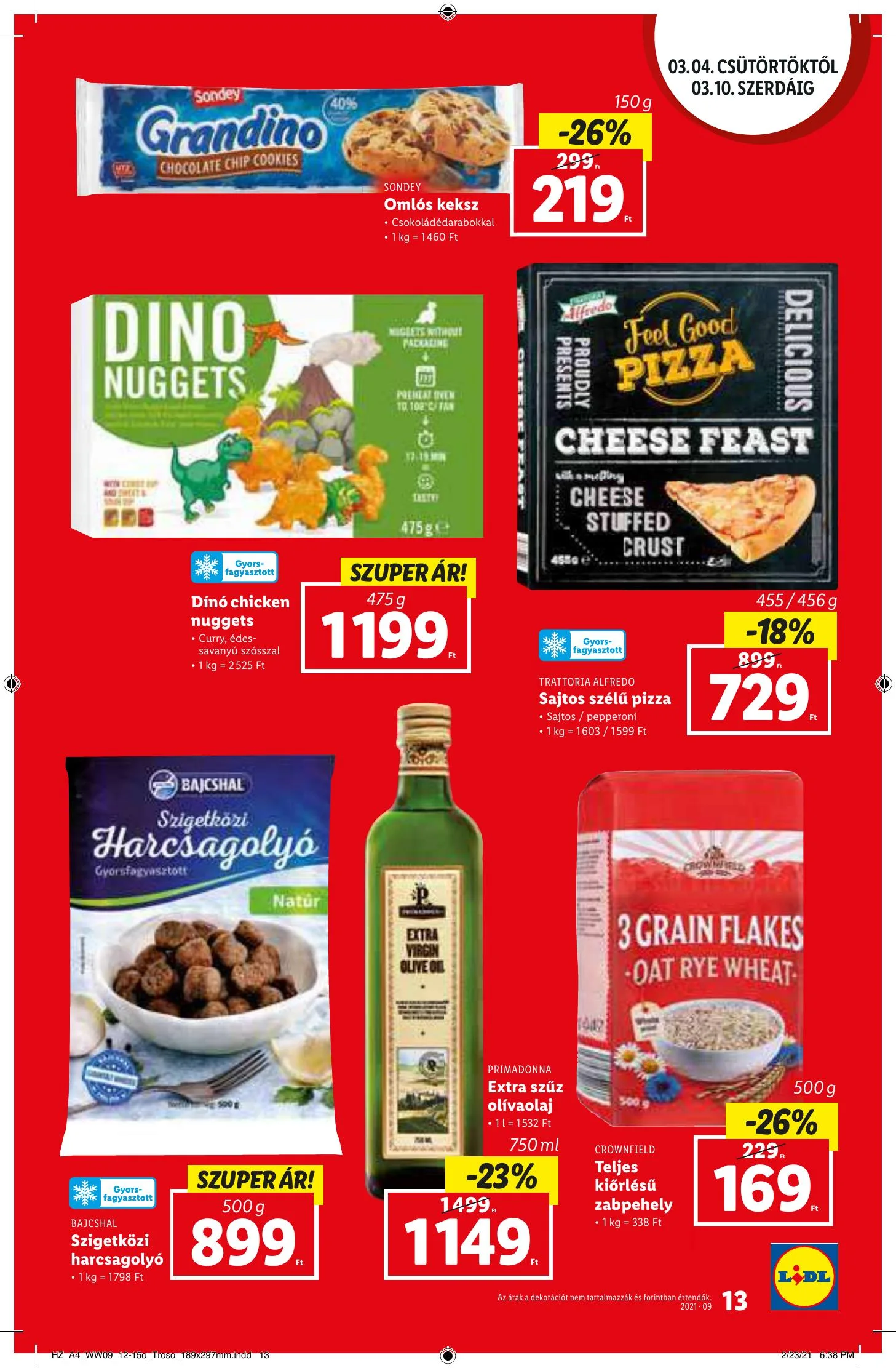 Lidl akciós újság 03.04–03.10 – 13. oldal