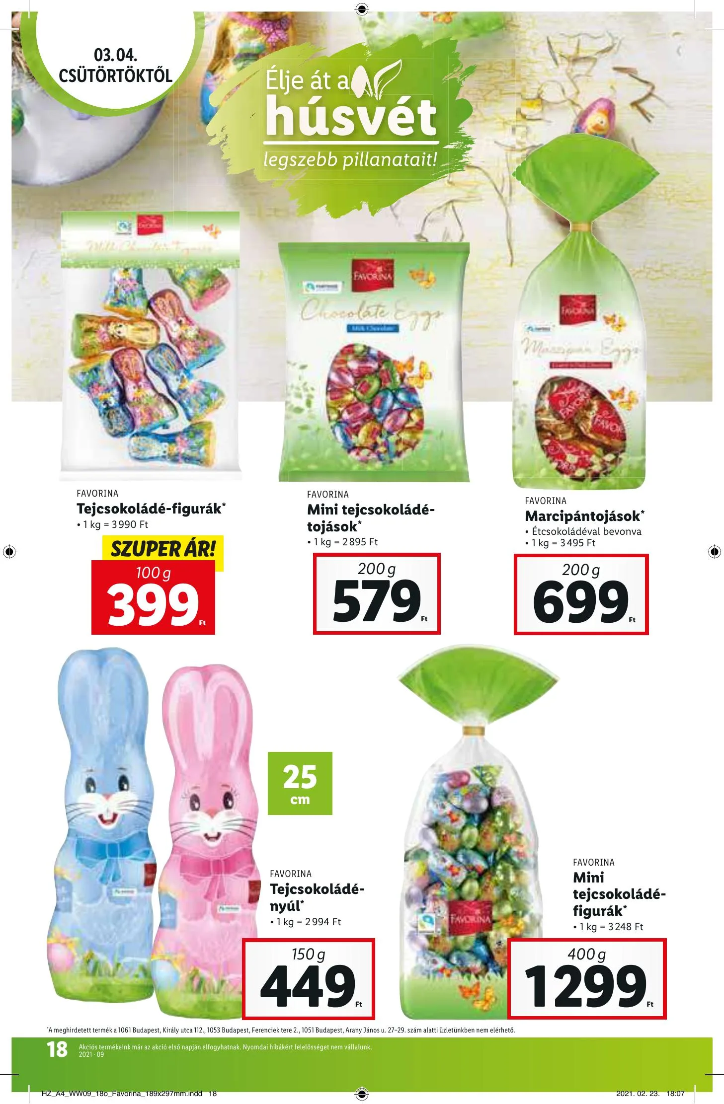 Lidl akciós újság 03.04–03.10 – 18. oldal