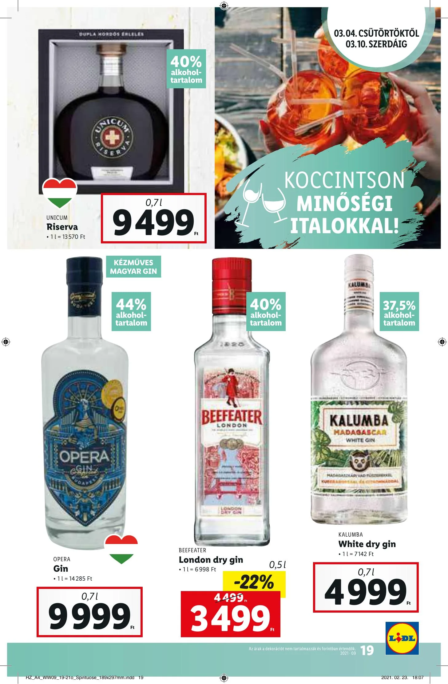Lidl akciós újság 03.04–03.10 – 19. oldal