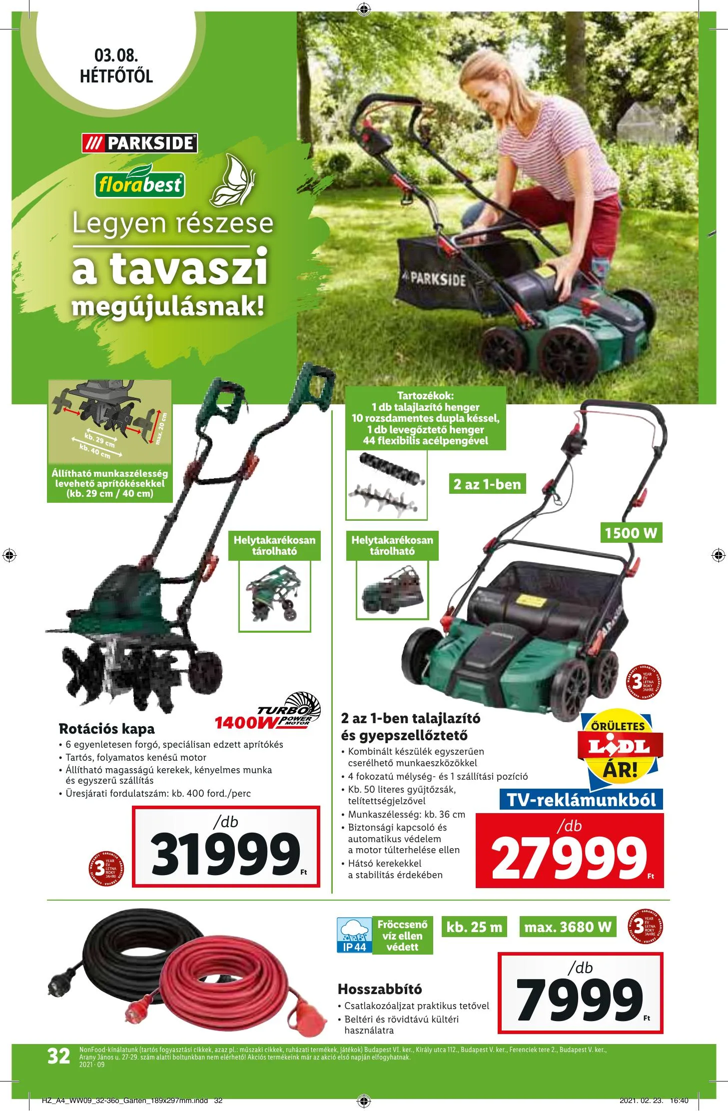 Lidl akciós újság 03.04–03.10 – 32. oldal