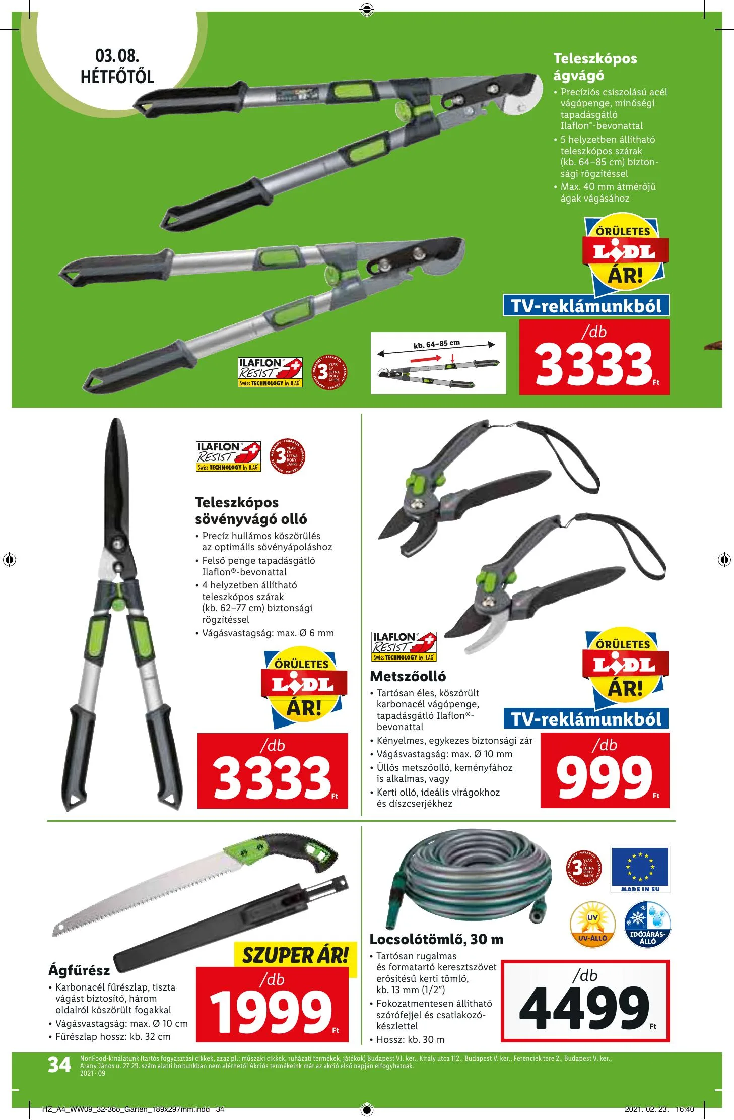 Lidl akciós újság 03.04–03.10 – 34. oldal