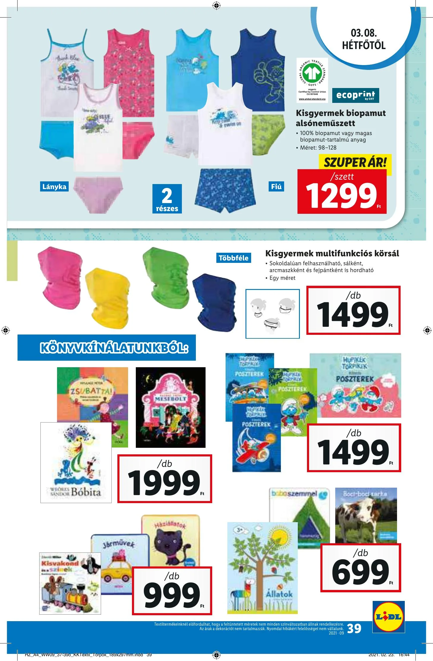 Lidl akciós újság 03.04–03.10 – 39. oldal