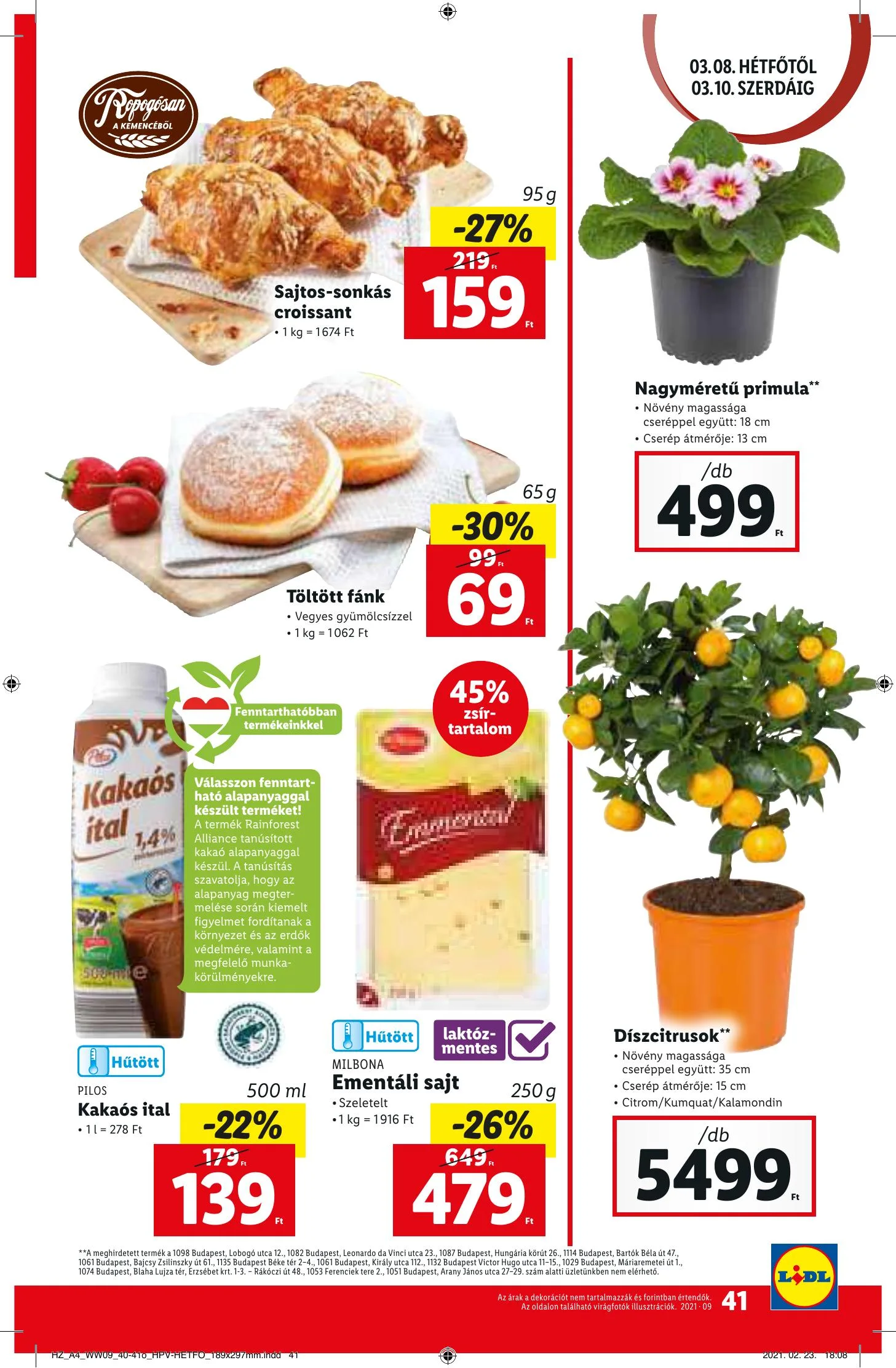 Lidl akciós újság 03.04–03.10 – 41. oldal