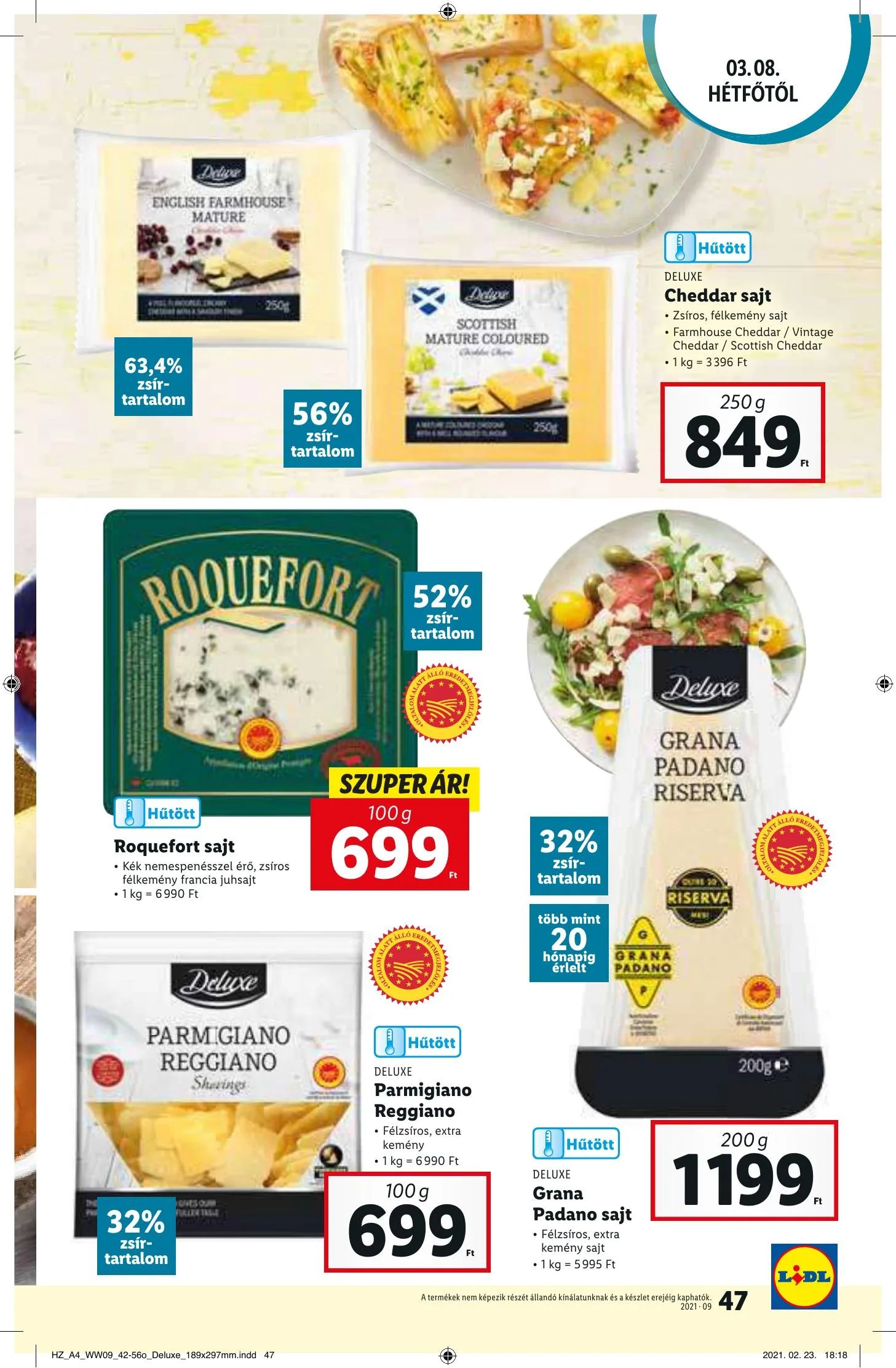 Lidl akciós újság 03.04–03.10 – 47. oldal