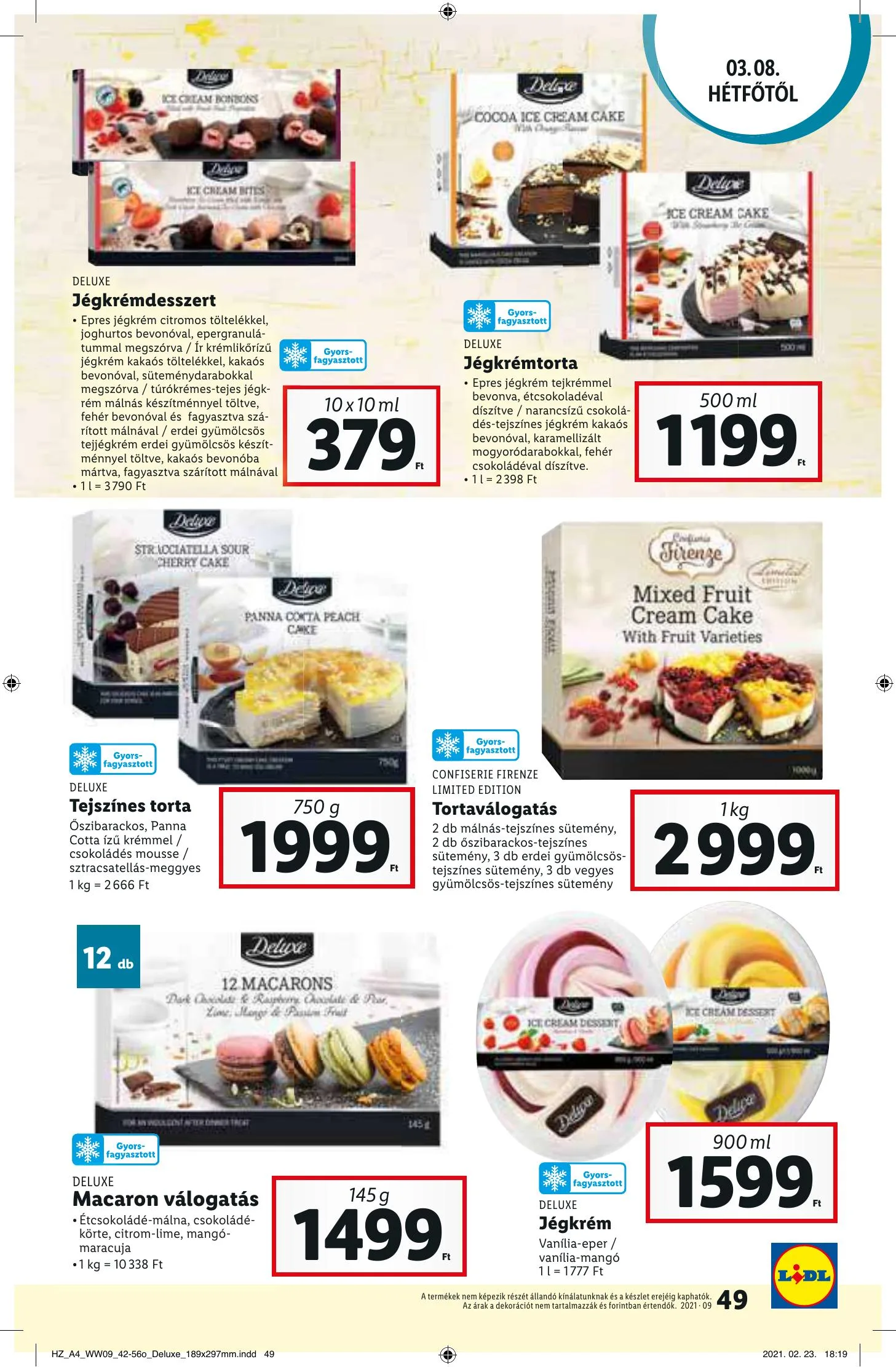 Lidl akciós újság 03.04–03.10 – 49. oldal