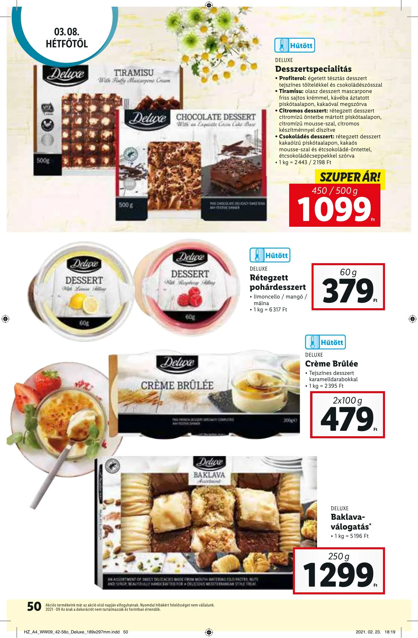 Lidl akciós újság 03.04–03.10 – 50. oldal