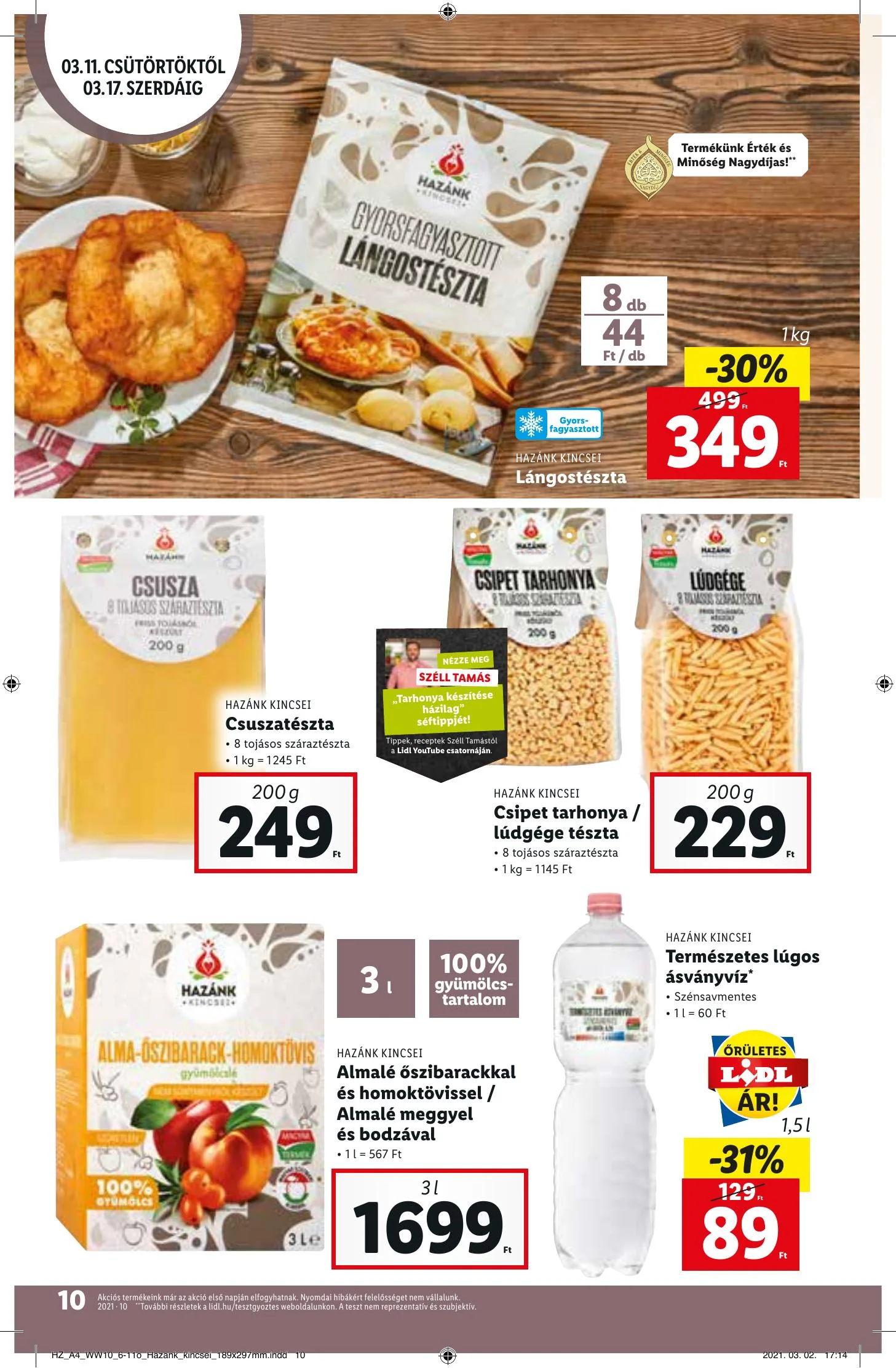 Lidl akciós újság 03.11–03.17 – 10. oldal