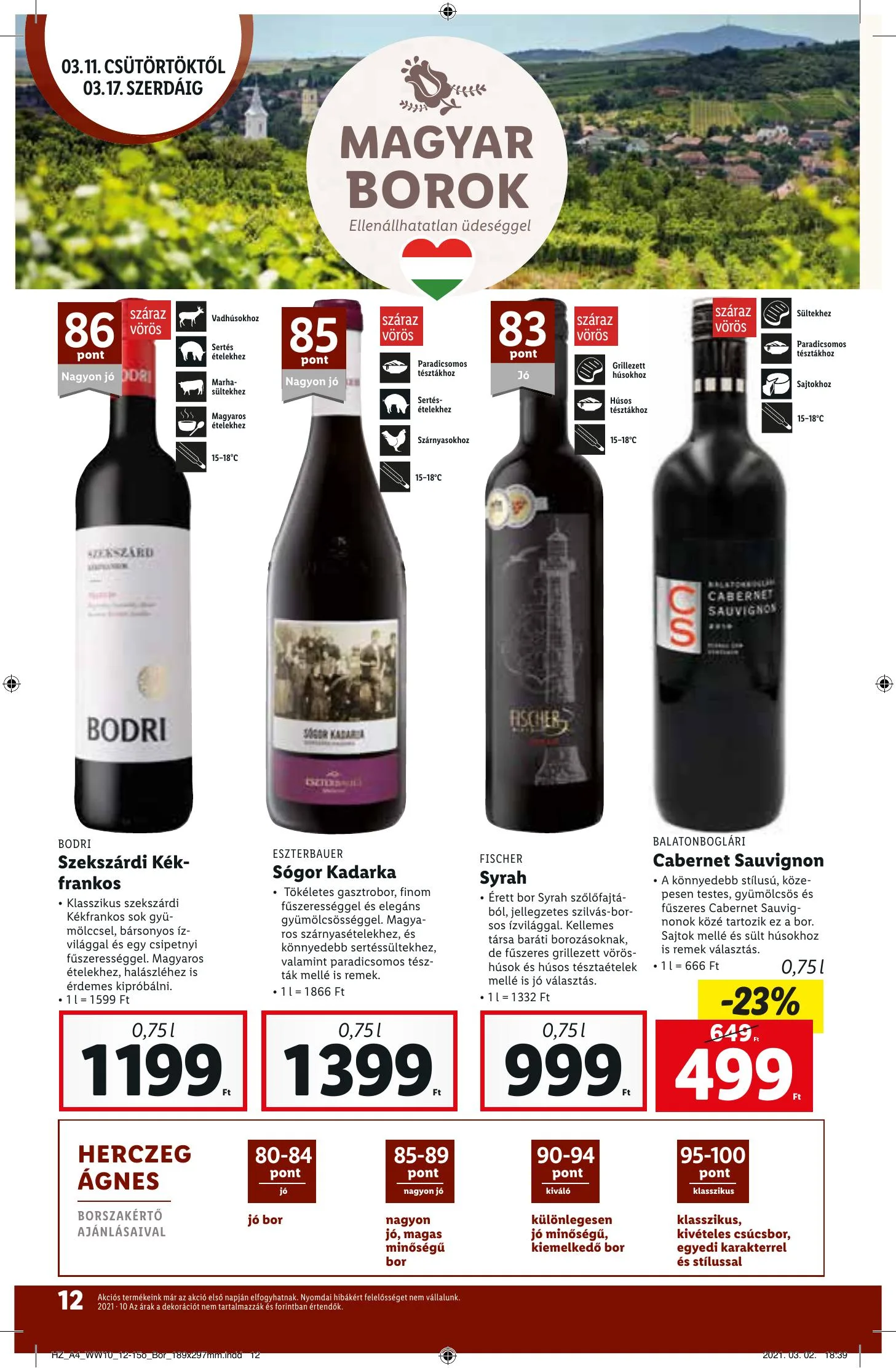 Lidl akciós újság 03.11–03.17 – 12. oldal