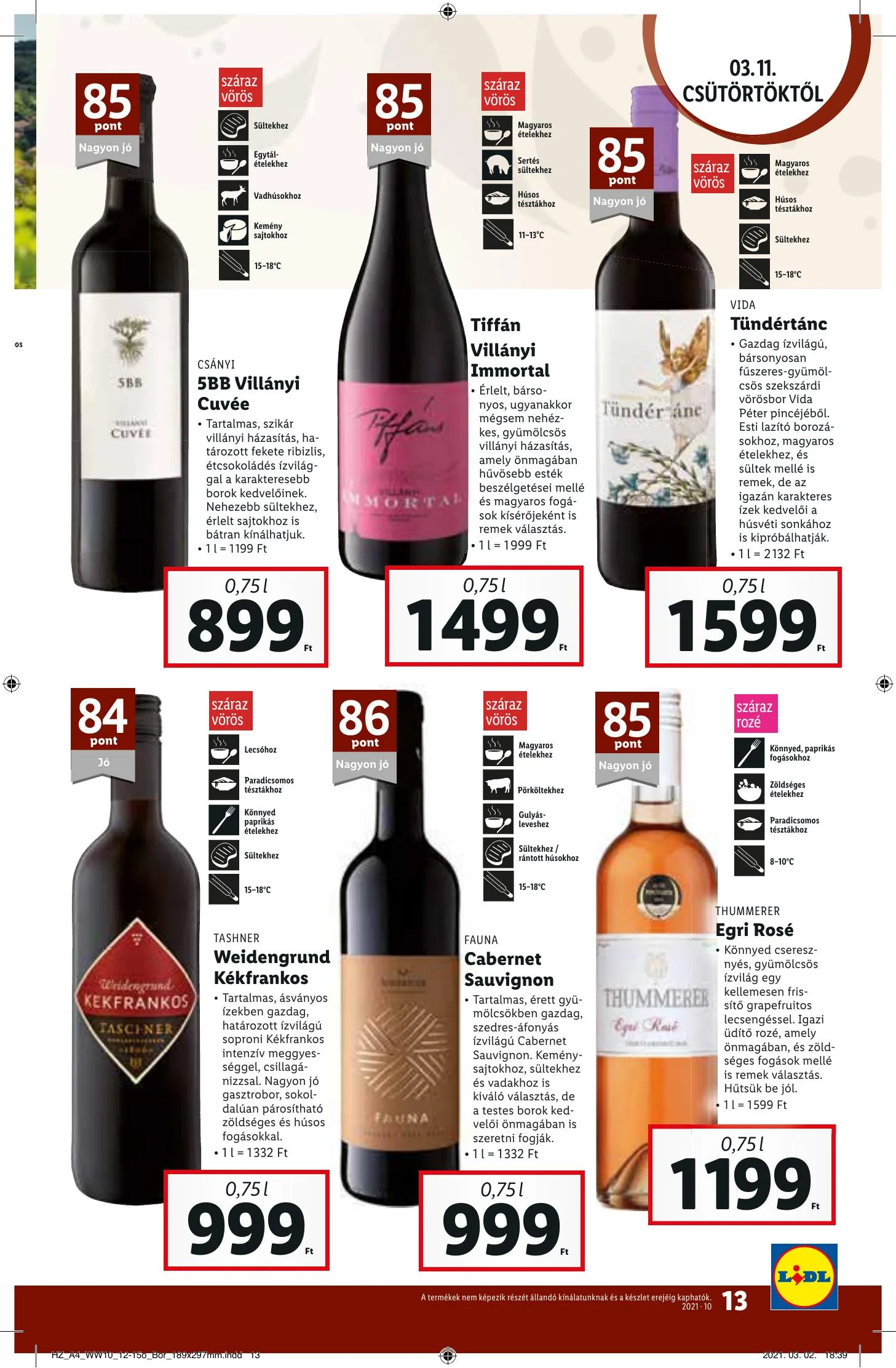 Lidl akciós újság 03.11–03.17 – 13. oldal