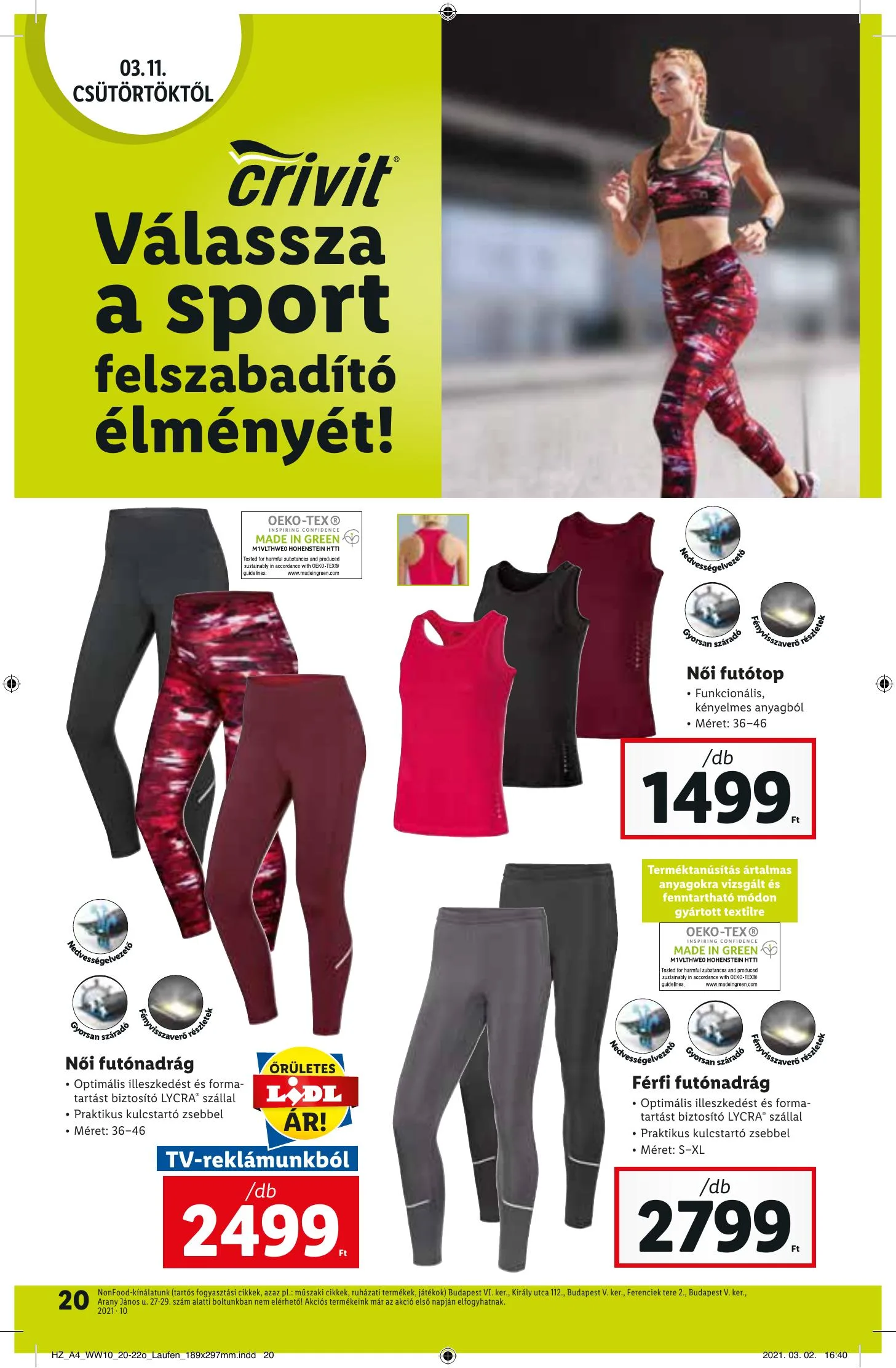 Lidl akciós újság 03.11–03.17 – 20. oldal