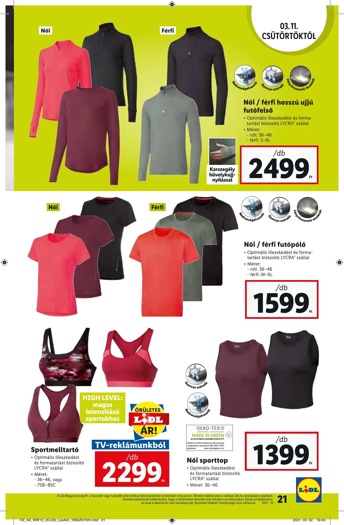 Lidl akciós újság 03.11–03.17 – 21. oldal