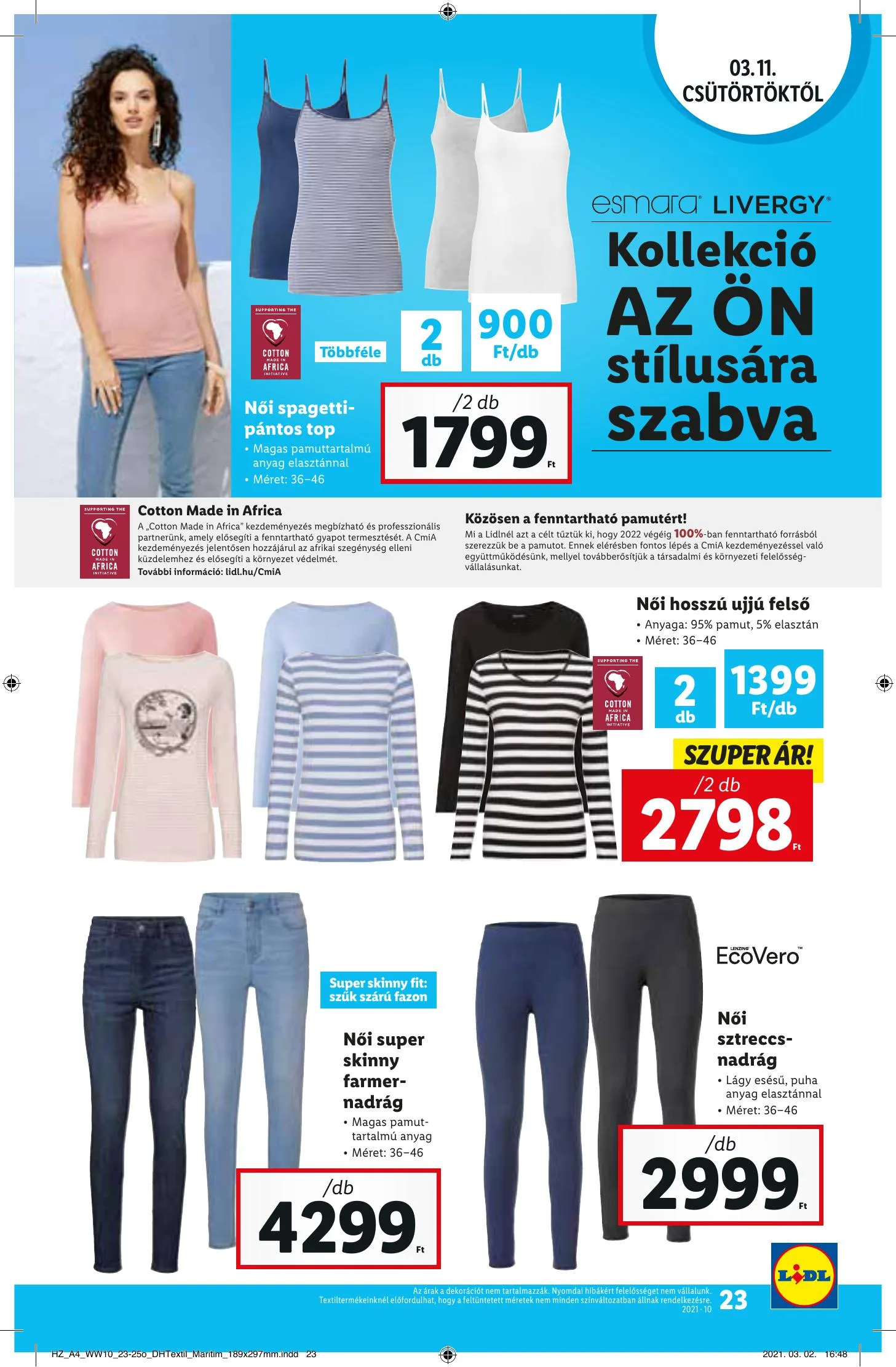 Lidl akciós újság 03.11–03.17 – 23. oldal
