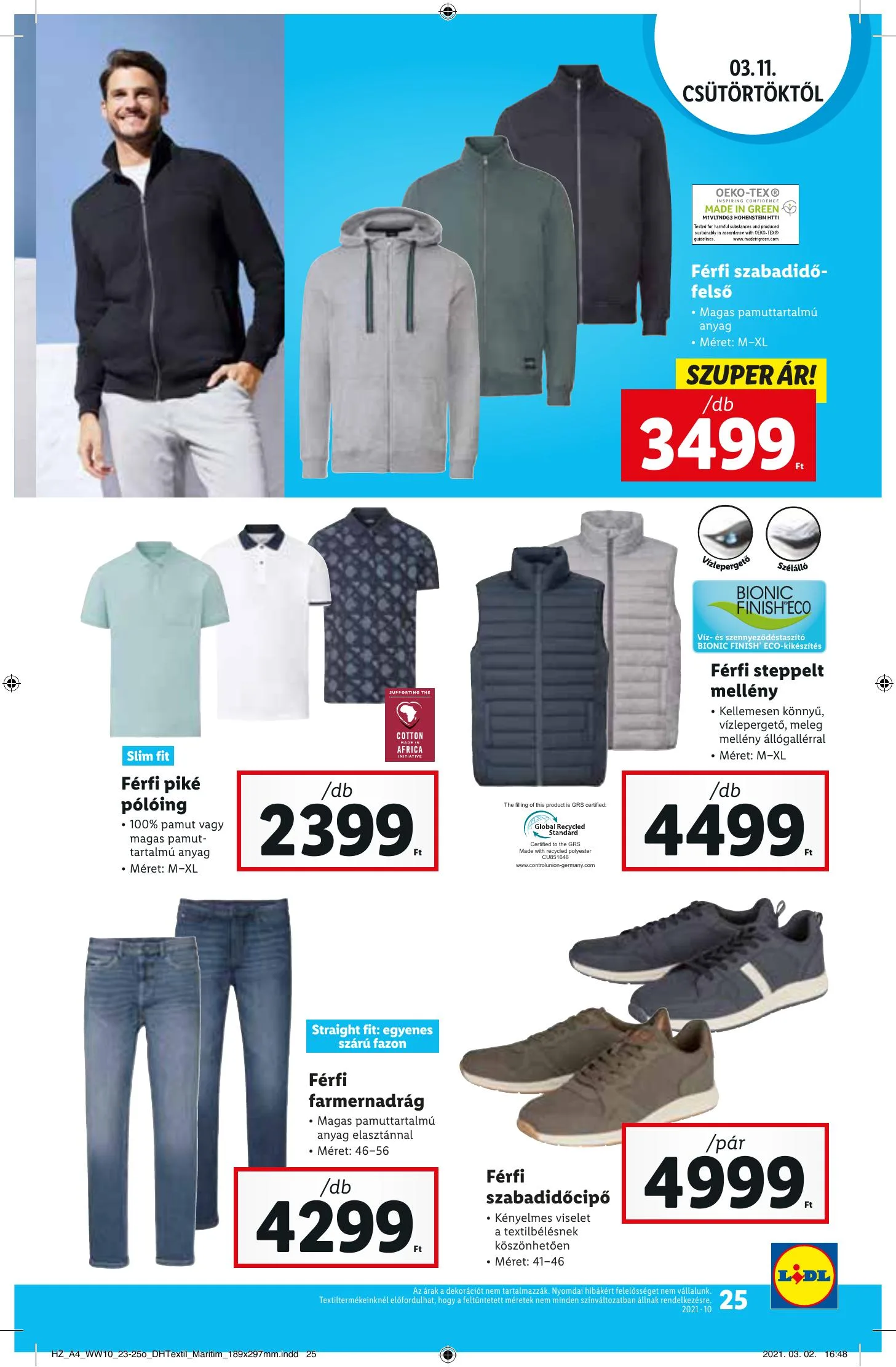 Lidl akciós újság 03.11–03.17 – 25. oldal