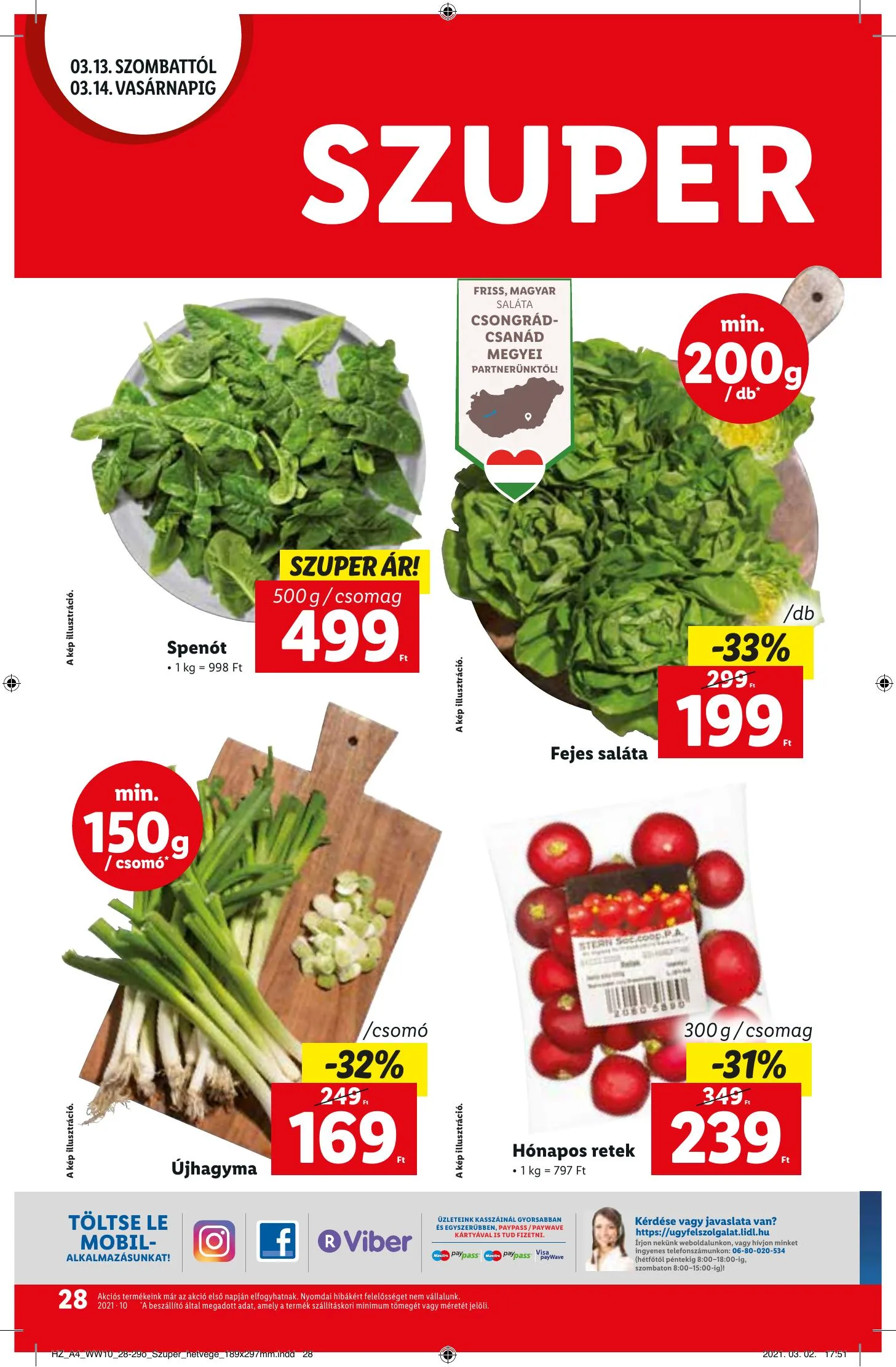 Lidl akciós újság 03.11–03.17 – 28. oldal