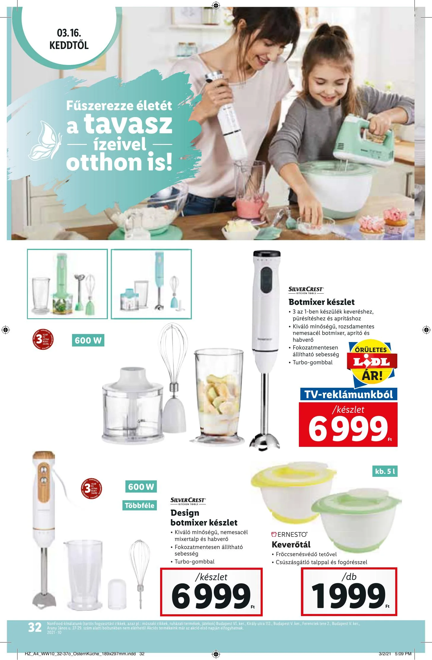 Lidl akciós újság 03.11–03.17 – 32. oldal