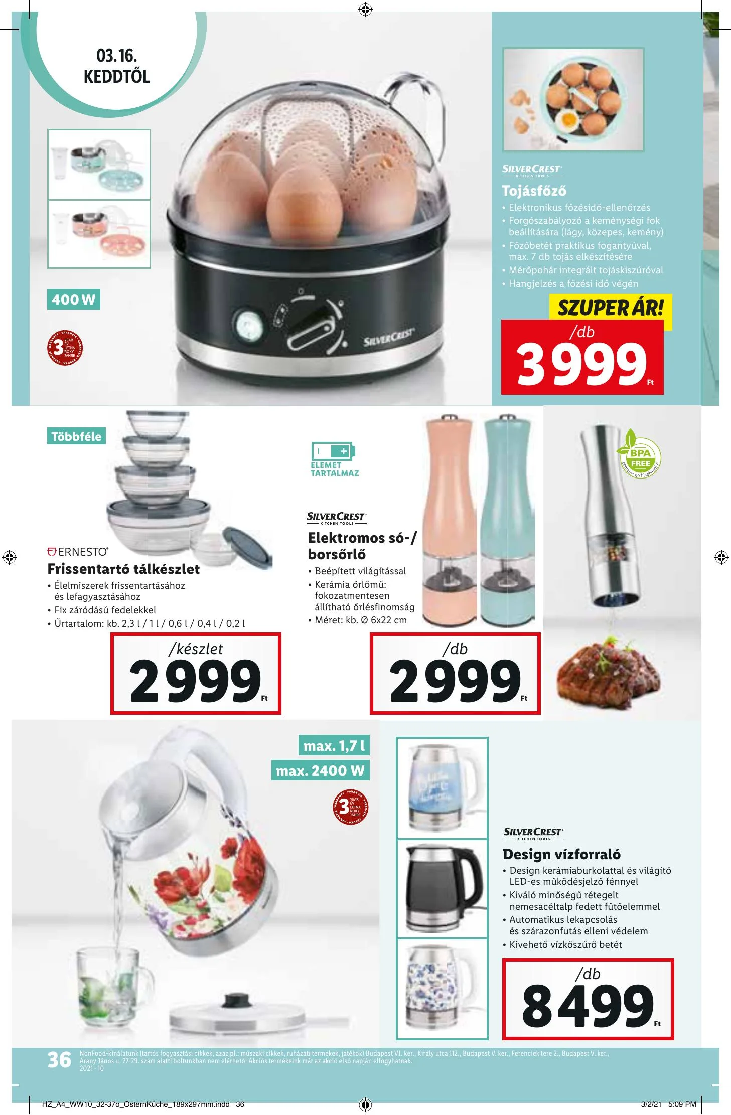 Lidl akciós újság 03.11–03.17 – 36. oldal