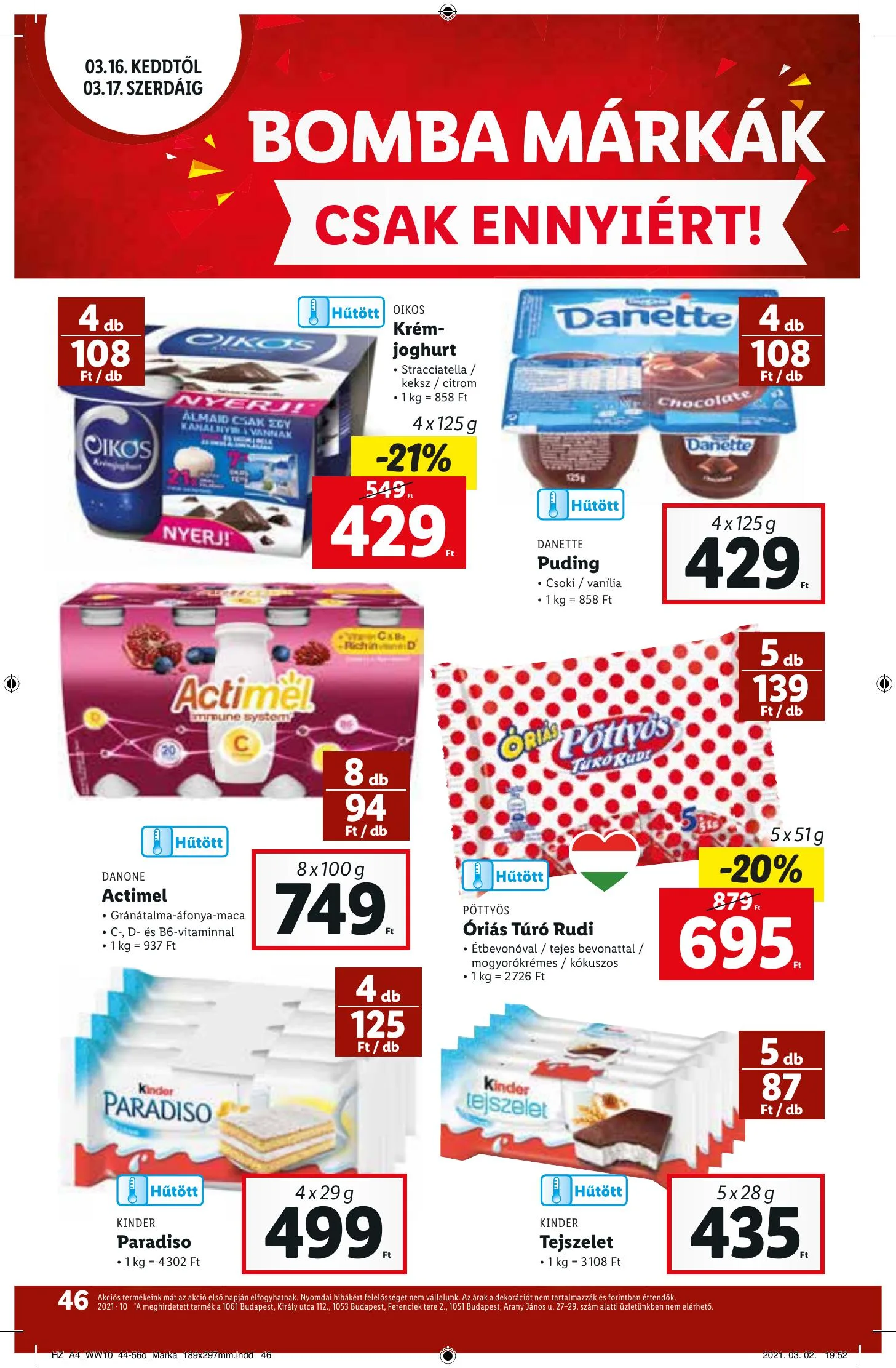 Lidl akciós újság 03.11–03.17 – 46. oldal