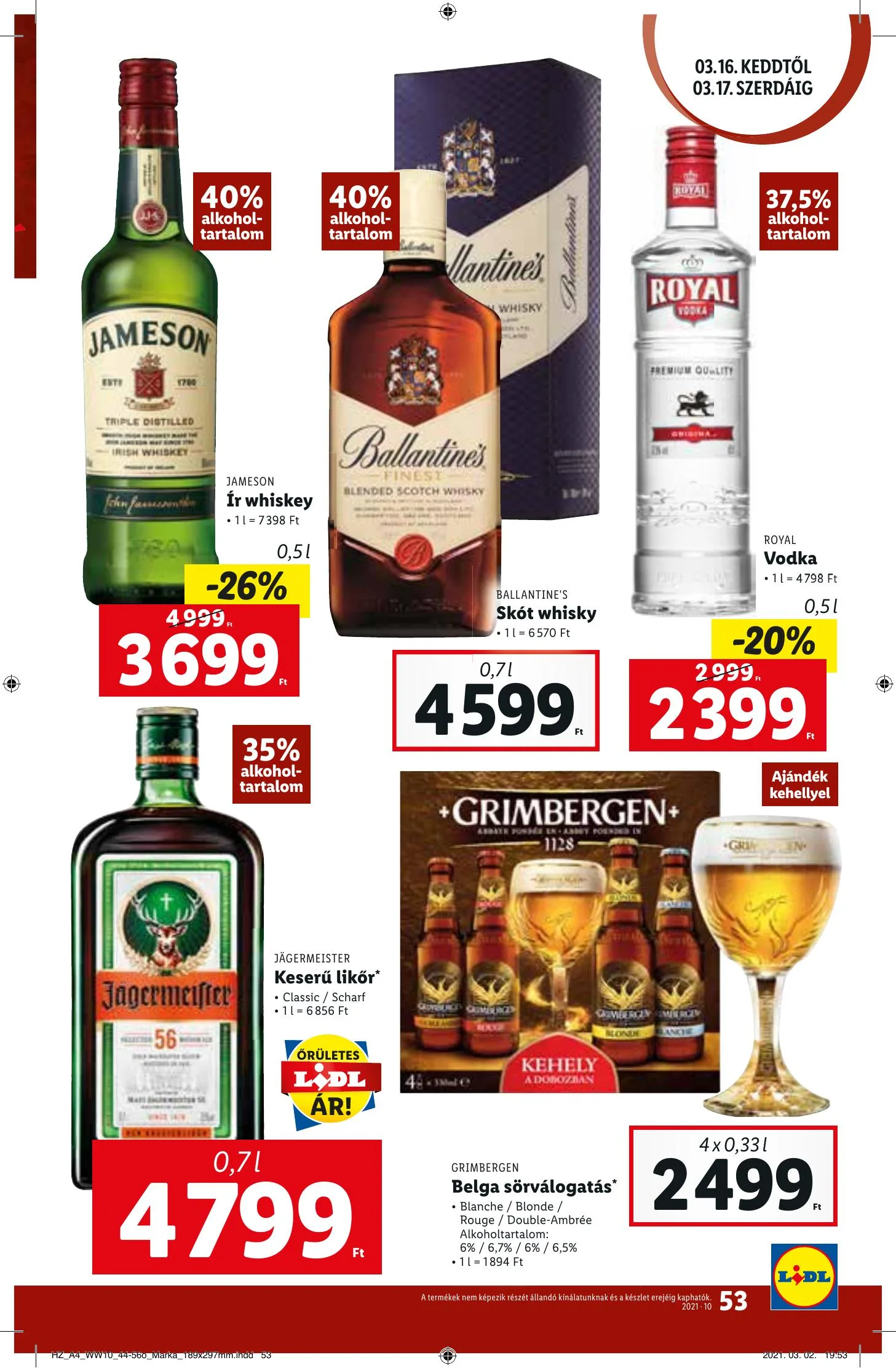 Lidl akciós újság 03.11–03.17 – 53. oldal