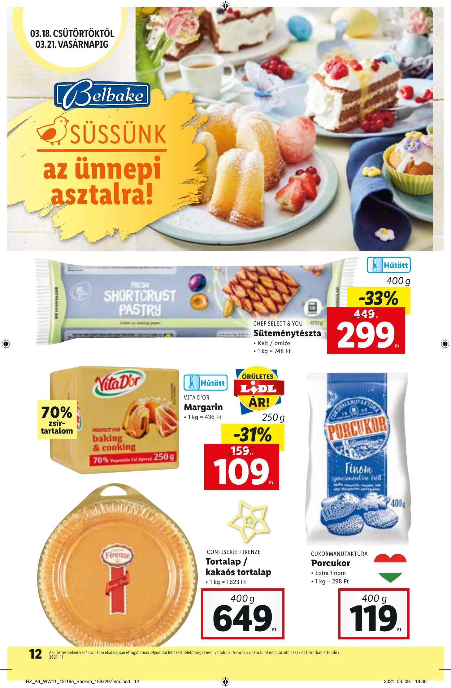 Lidl akciós újság 03.18–03.24 – 12. oldal