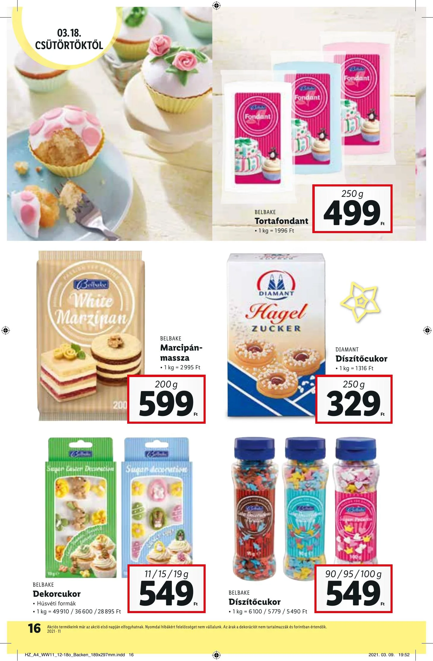 Lidl akciós újság 03.18–03.24 – 16. oldal
