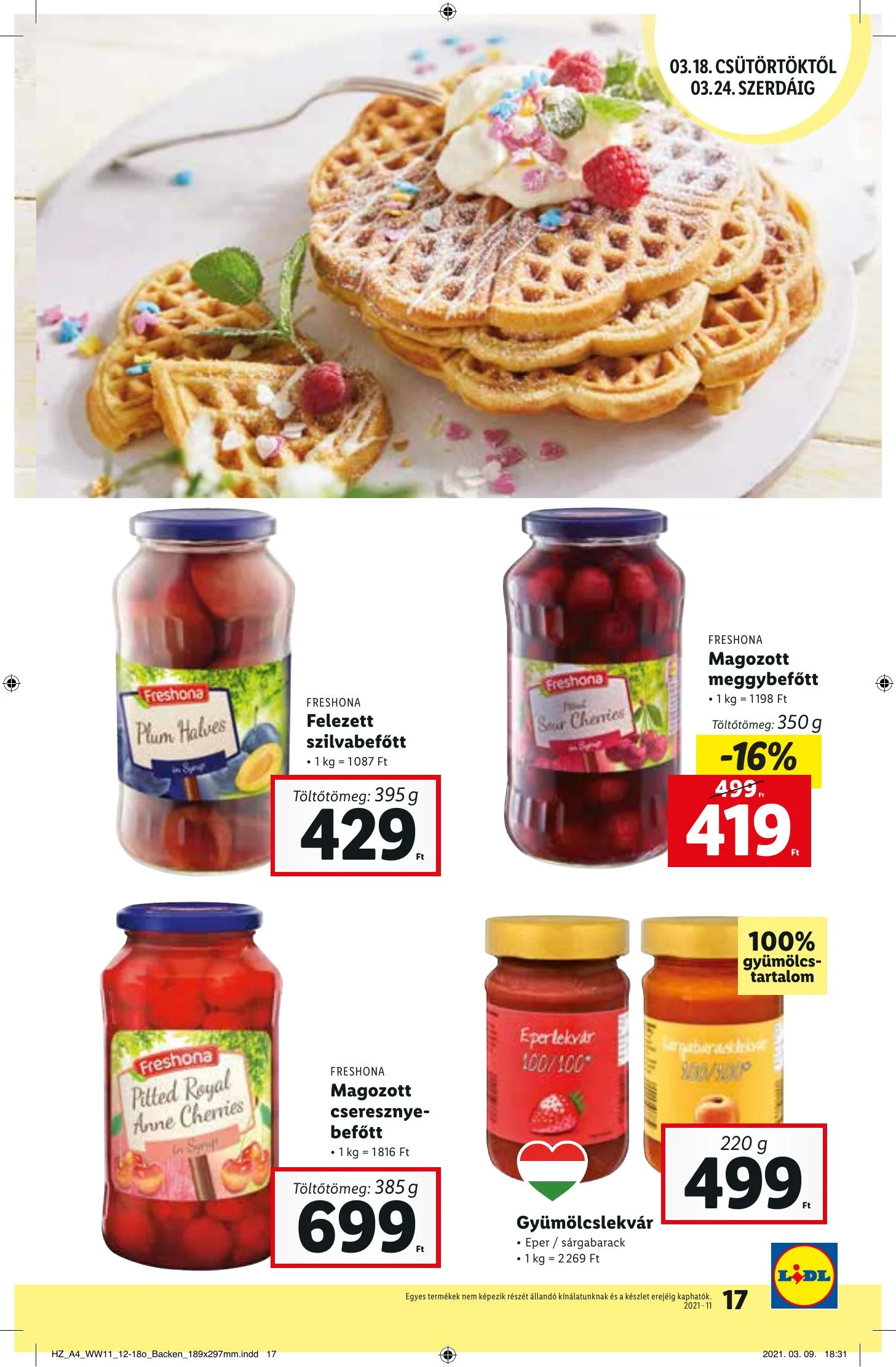 Lidl akciós újság 03.18–03.24 – 17. oldal