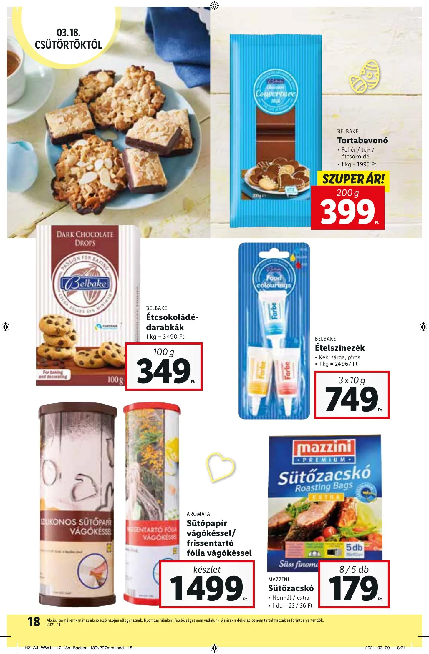 Lidl akciós újság 03.18–03.24 – 18. oldal