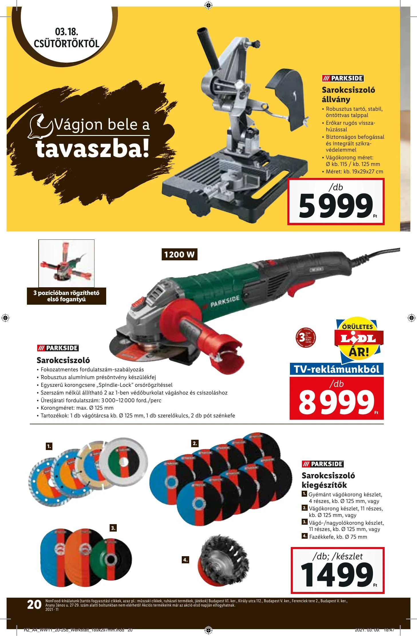 Lidl akciós újság 03.18–03.24 – 20. oldal