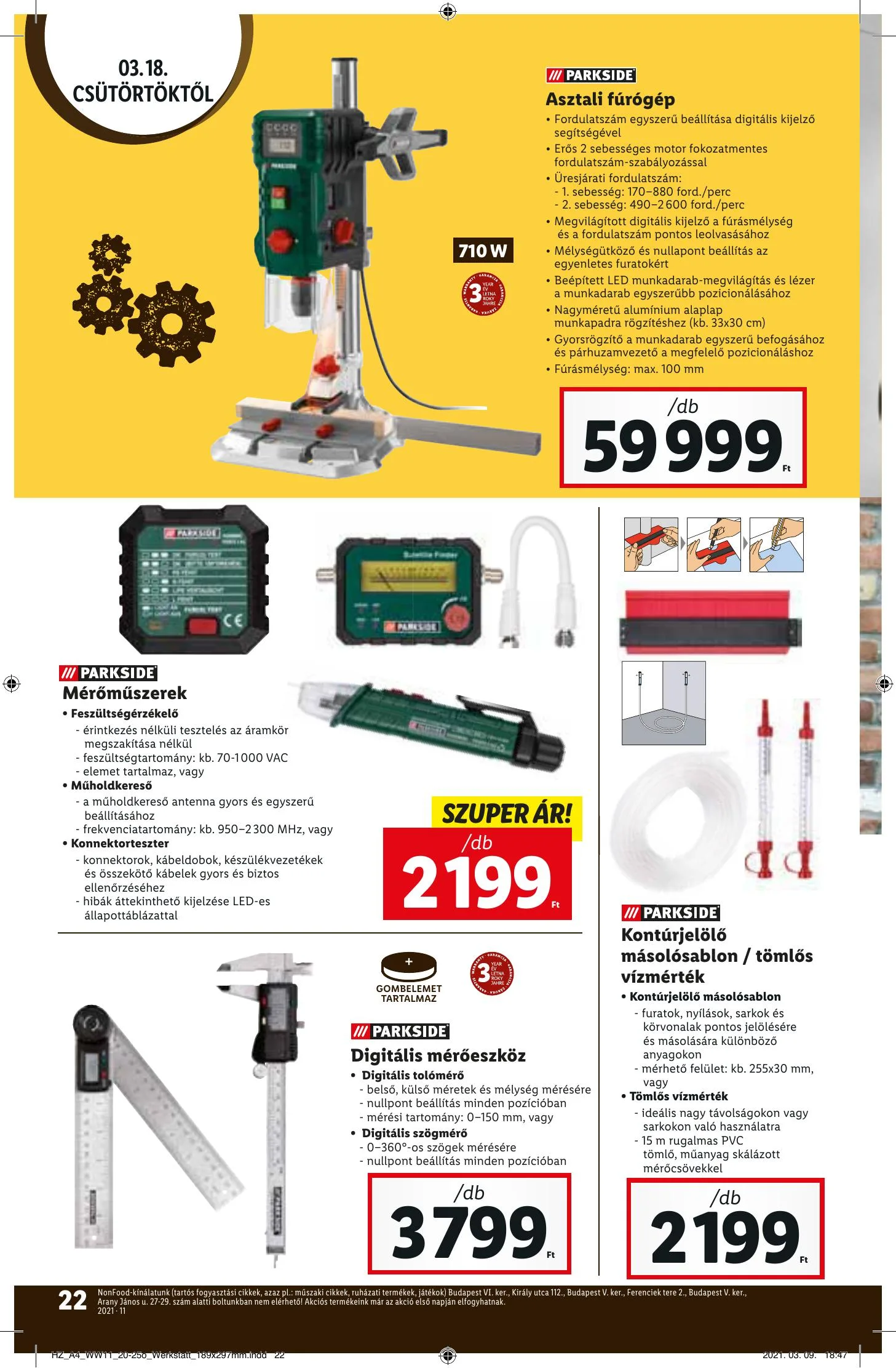 Lidl akciós újság 03.18–03.24 – 22. oldal