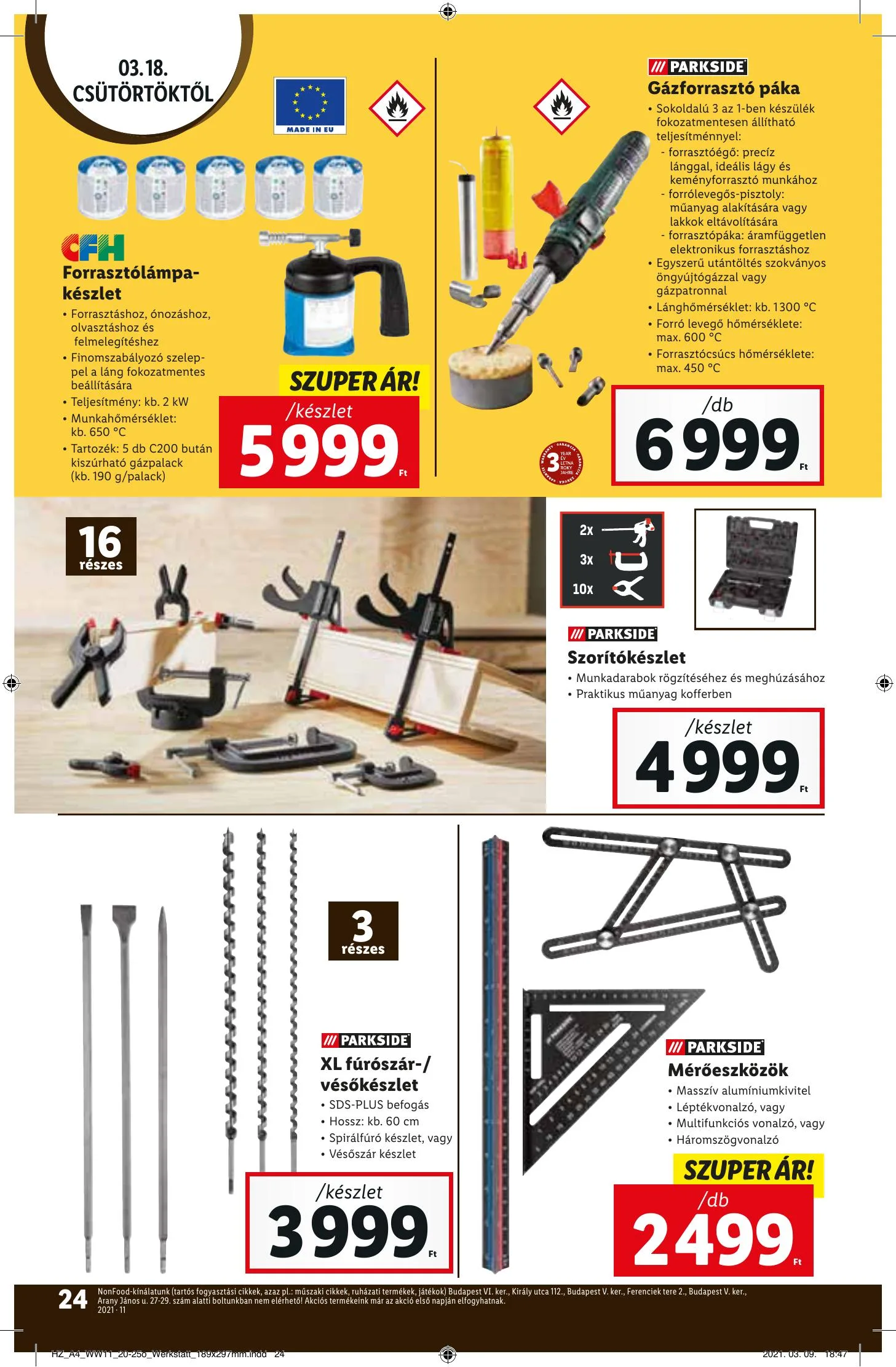 Lidl akciós újság 03.18–03.24 – 24. oldal