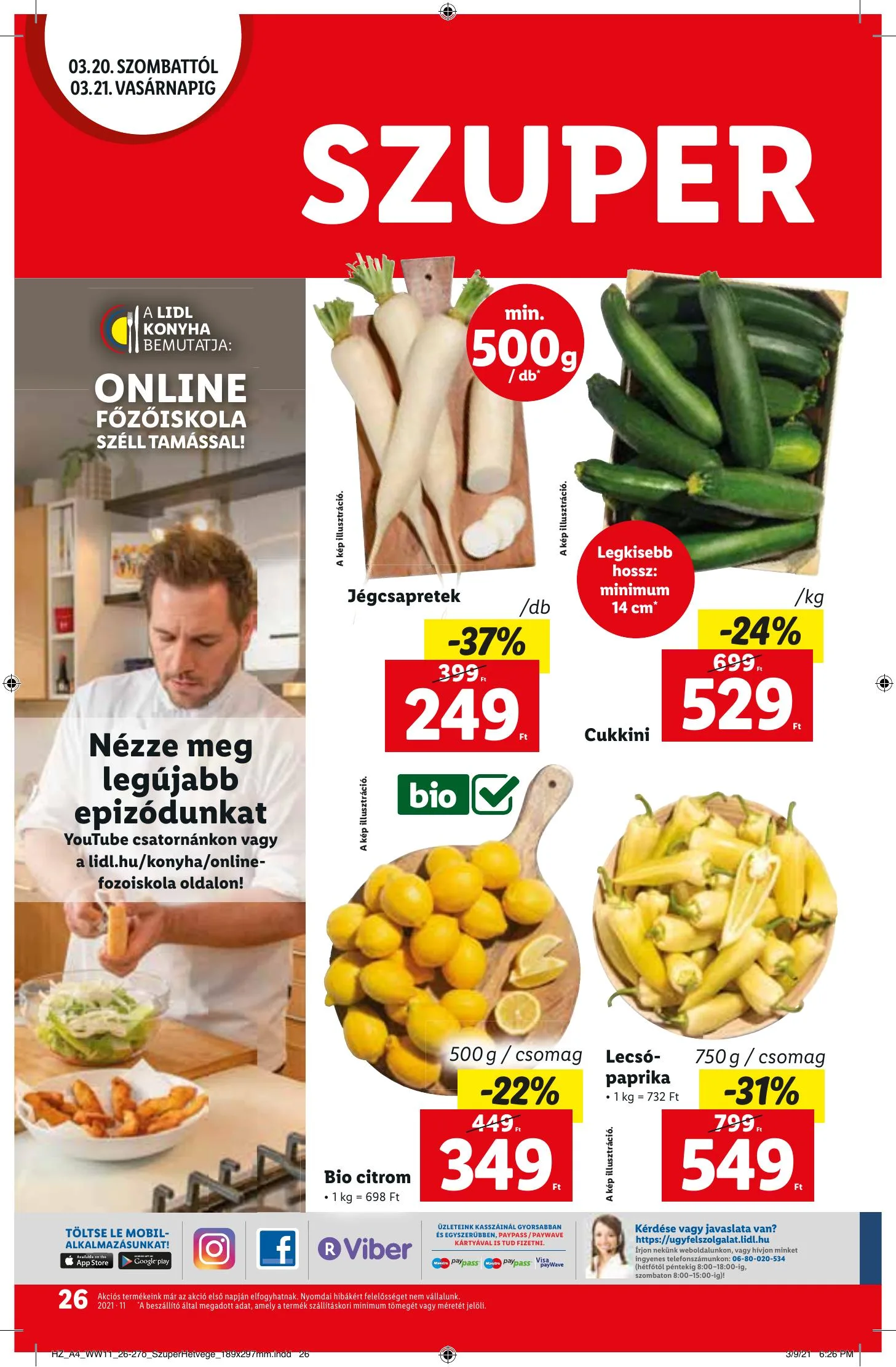 Lidl akciós újság 03.18–03.24 – 26. oldal