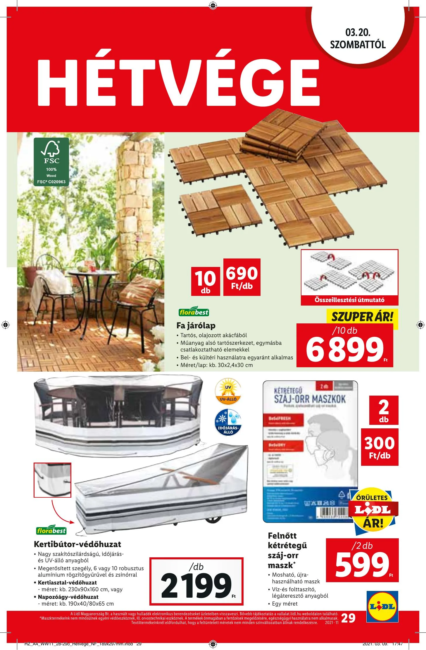 Lidl akciós újság 03.18–03.24 – 29. oldal