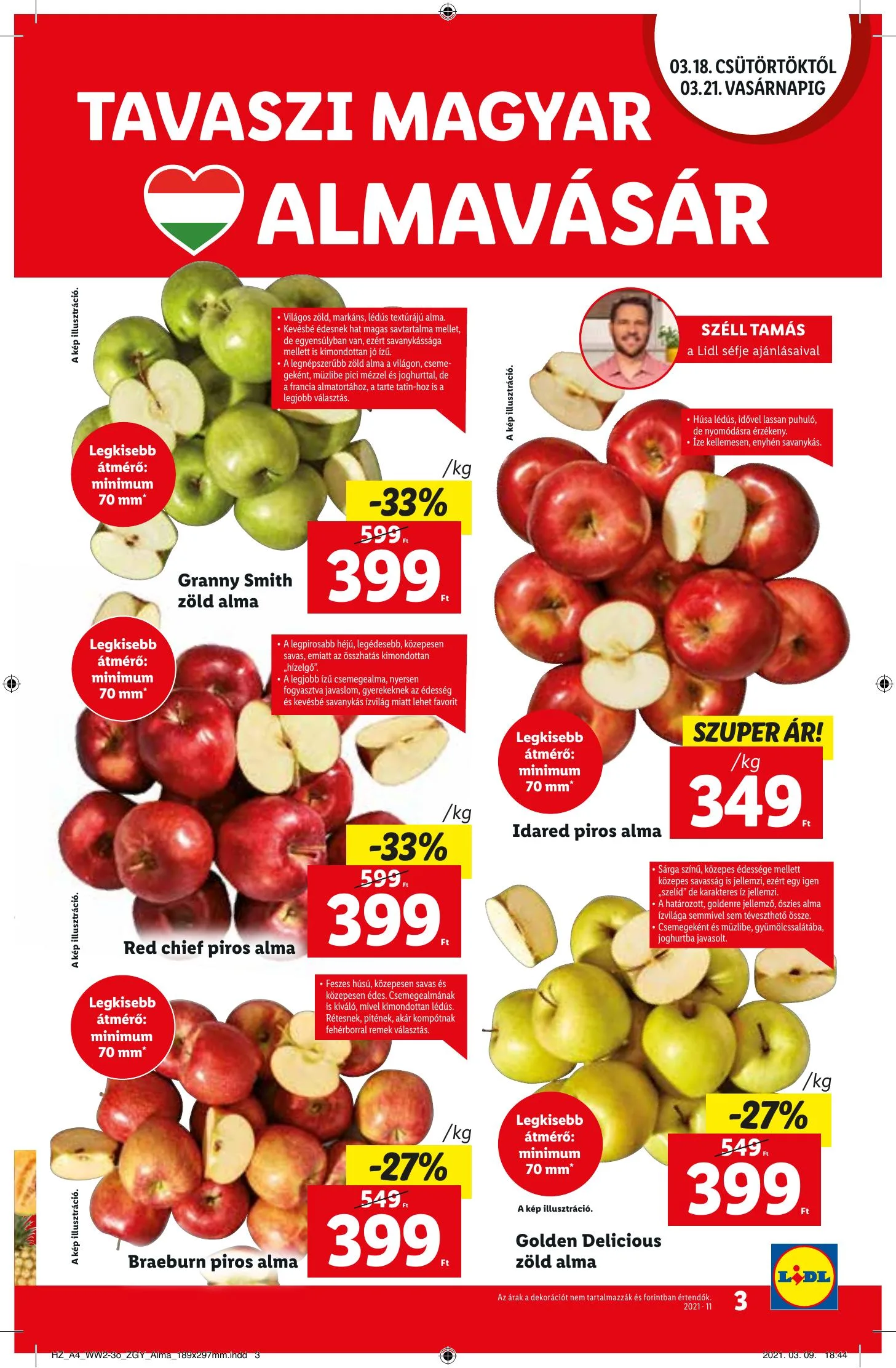 Lidl akciós újság 03.18–03.24 – 3. oldal