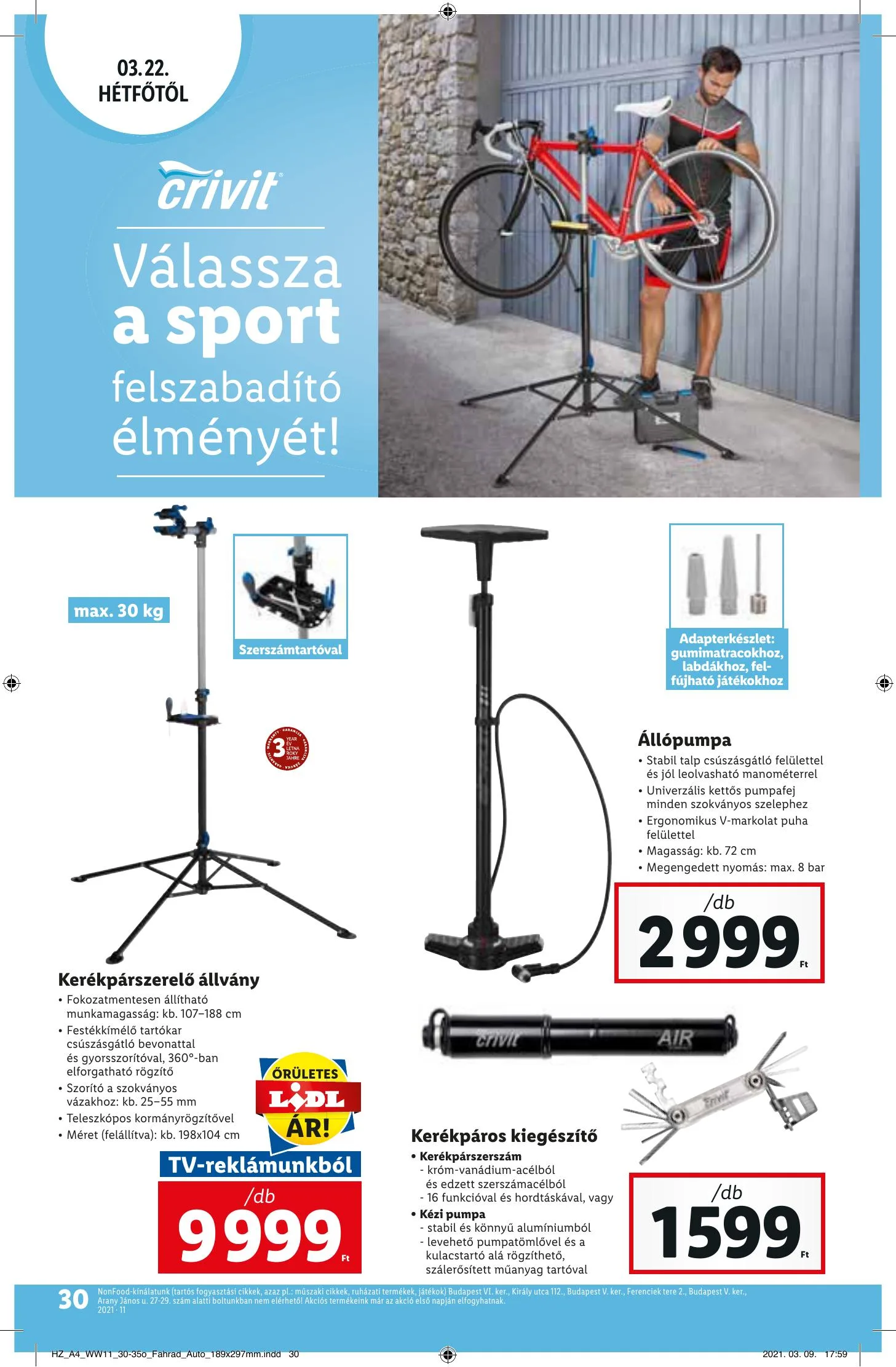 Lidl akciós újság 03.18–03.24 – 30. oldal