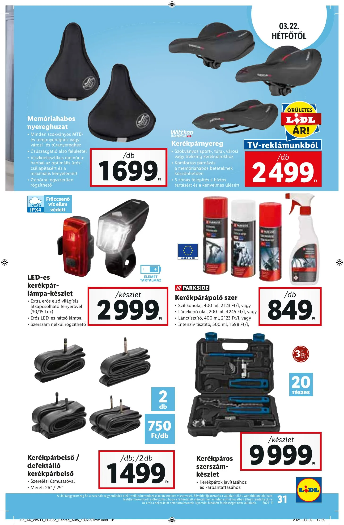 Lidl akciós újság 03.18–03.24 – 31. oldal