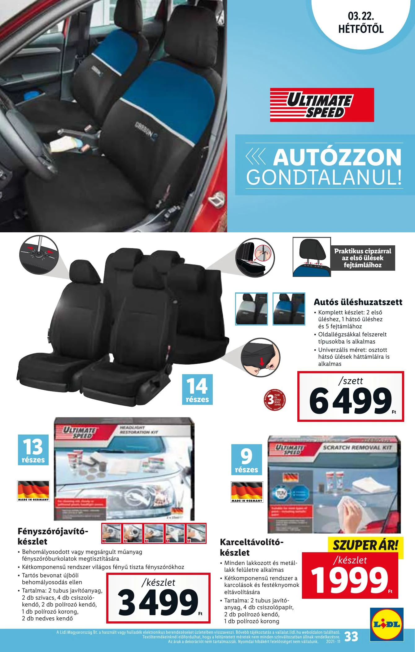 Lidl akciós újság 03.18–03.24 – 33. oldal