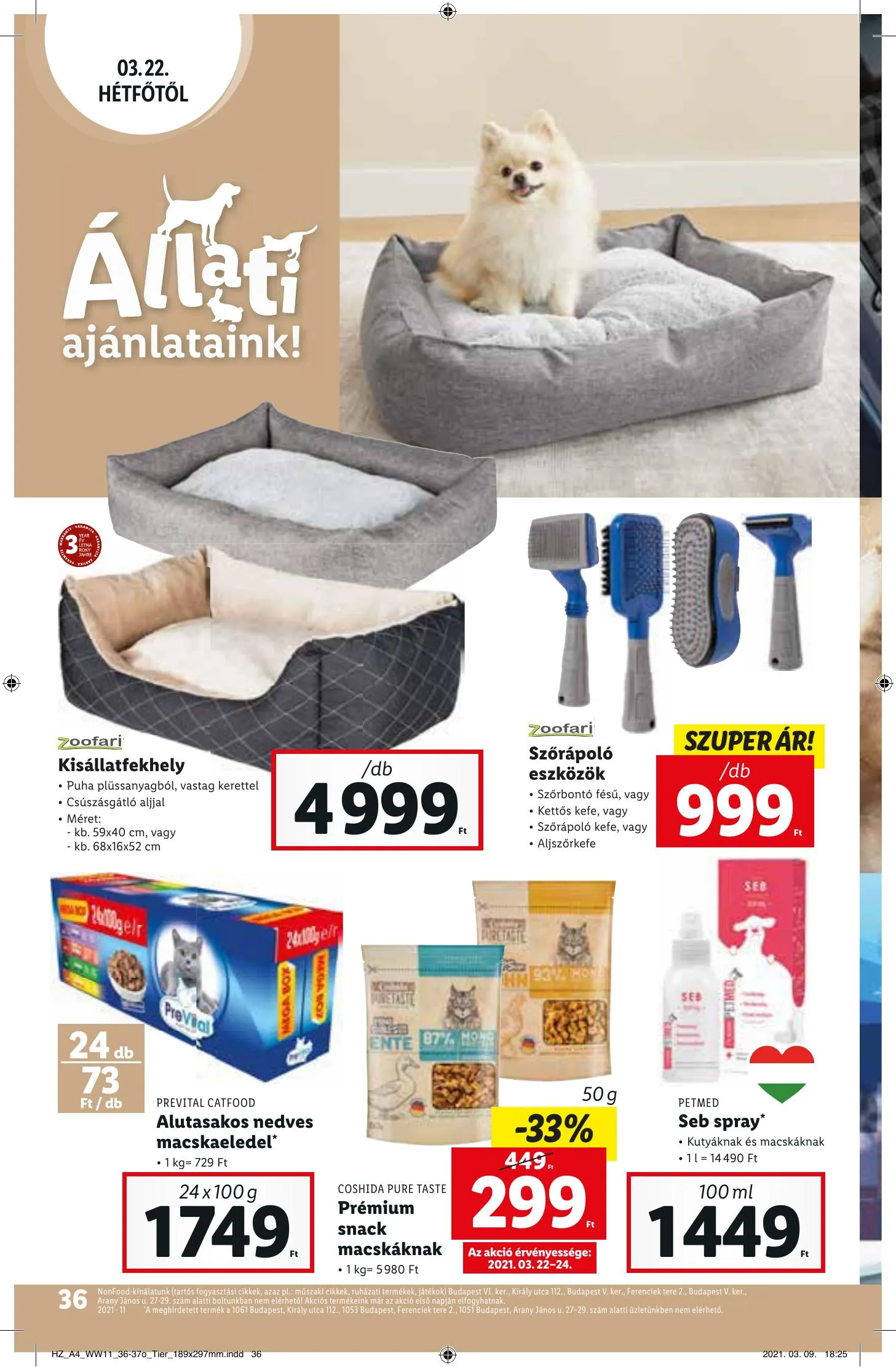 Lidl akciós újság 03.18–03.24 – 36. oldal