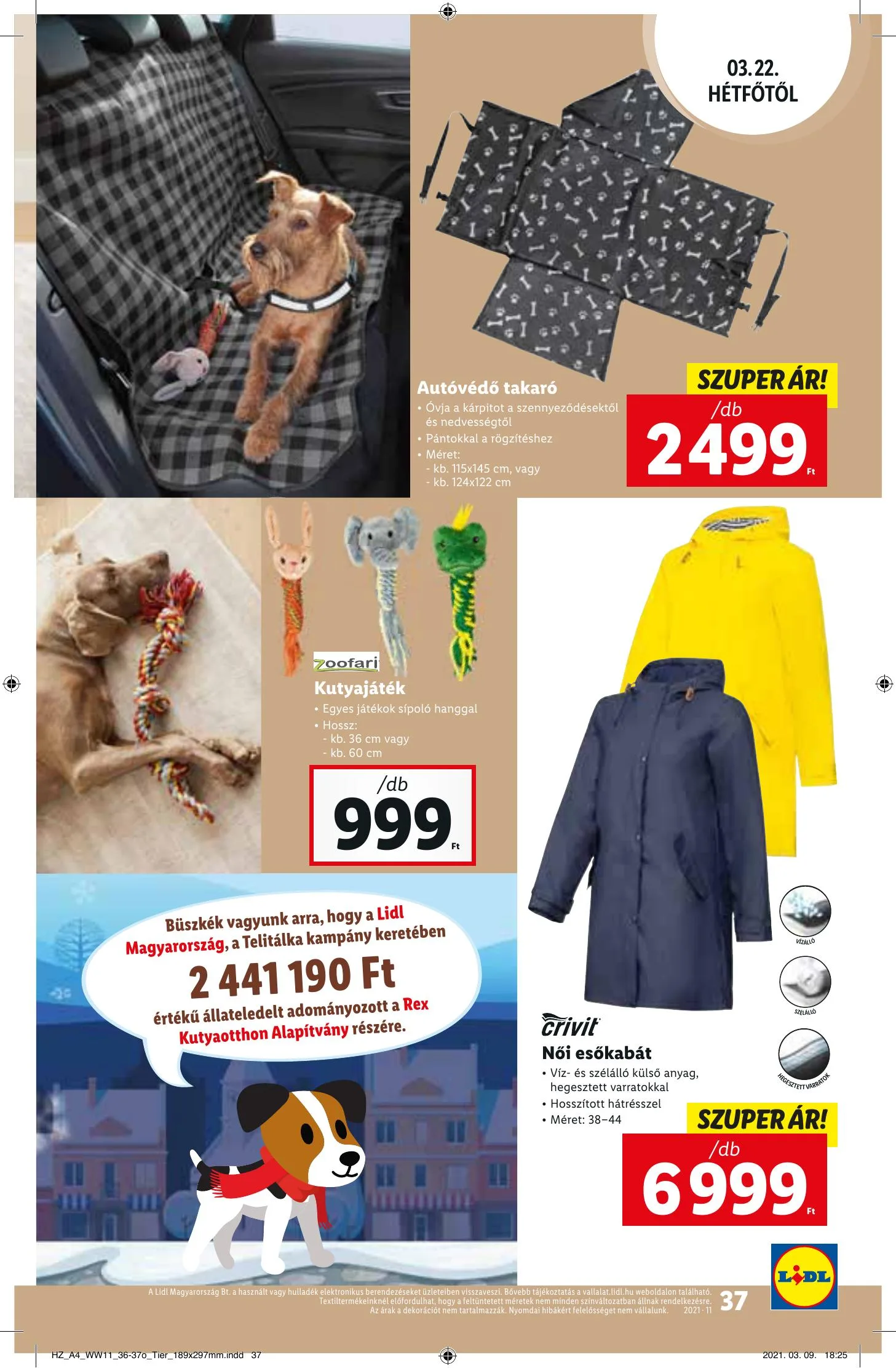 Lidl akciós újság 03.18–03.24 – 37. oldal